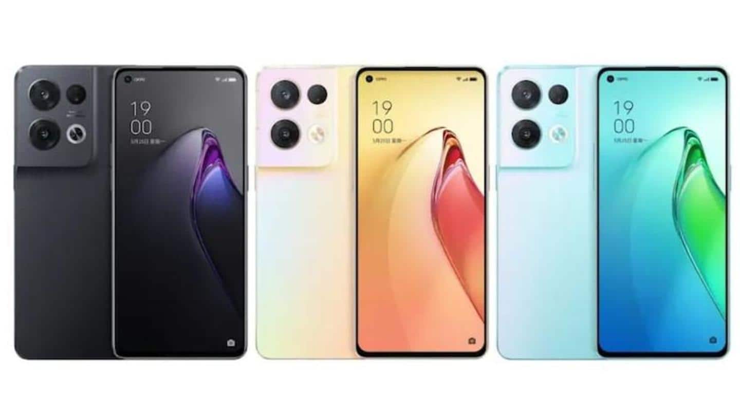OPPO Reno8 series may arrive in India by mid-June