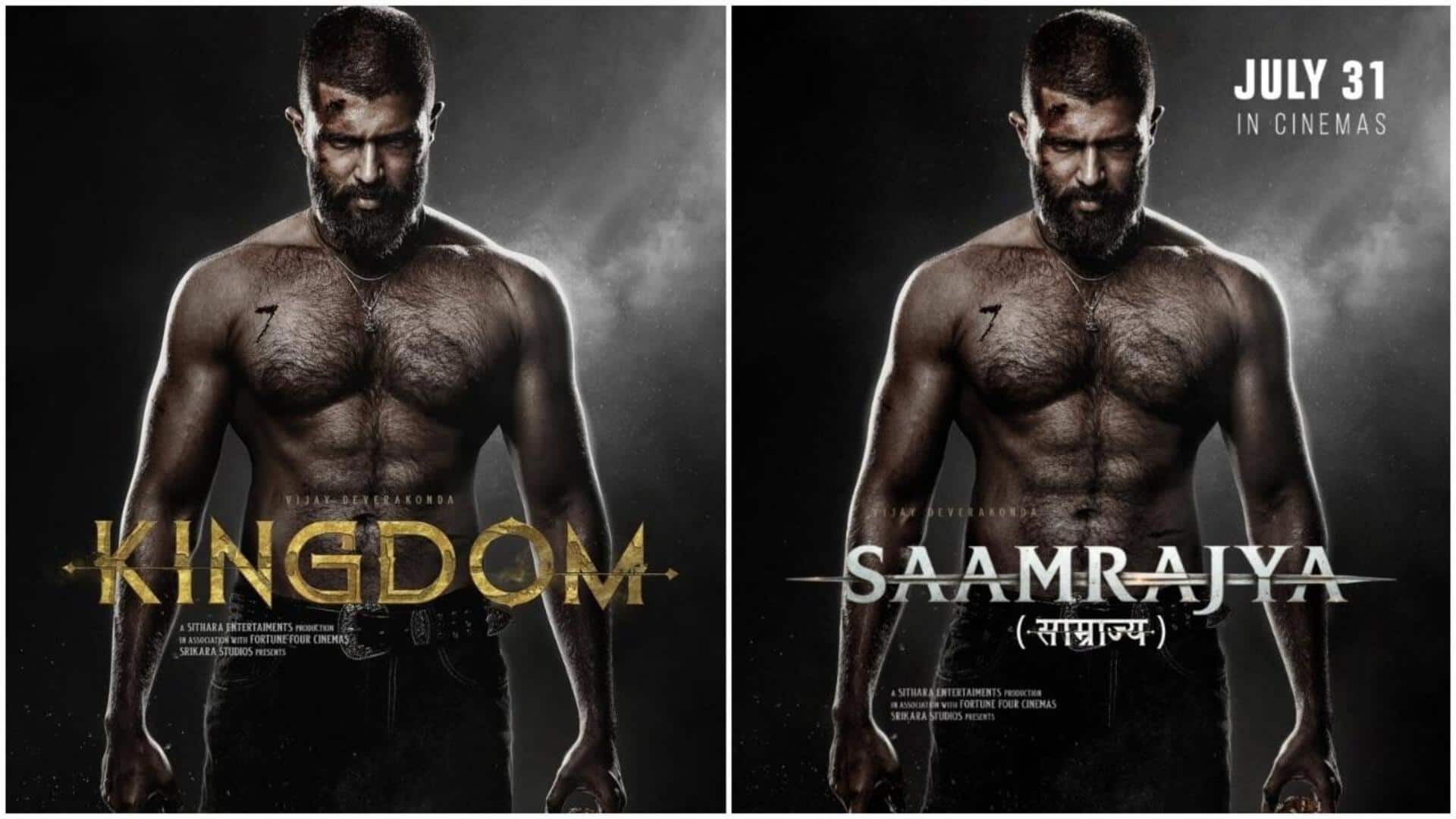 Vijay Deverakonda's 'Kingdom' to release in Hindi as 'Saamrajya'