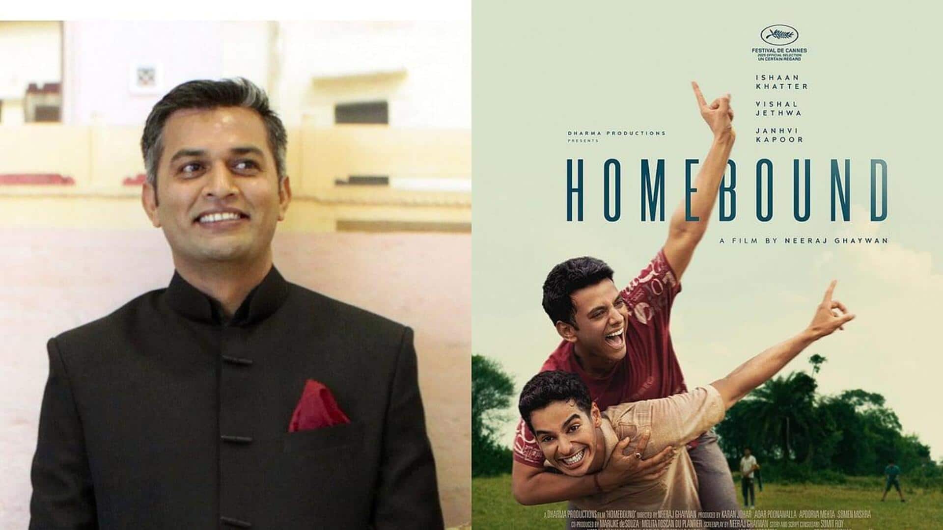 Validation of Ghaywan's integrity: 'Homebound' co-writer on film's Oscars entry Validation of Ghaywan's integrity: 'Homebound' co-writer on film's Oscars entry