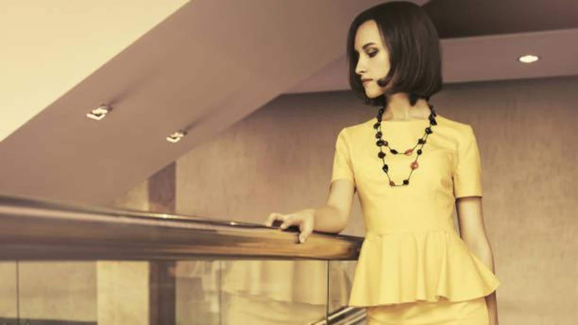 Peplum wool tops: A winter wardrobe staple