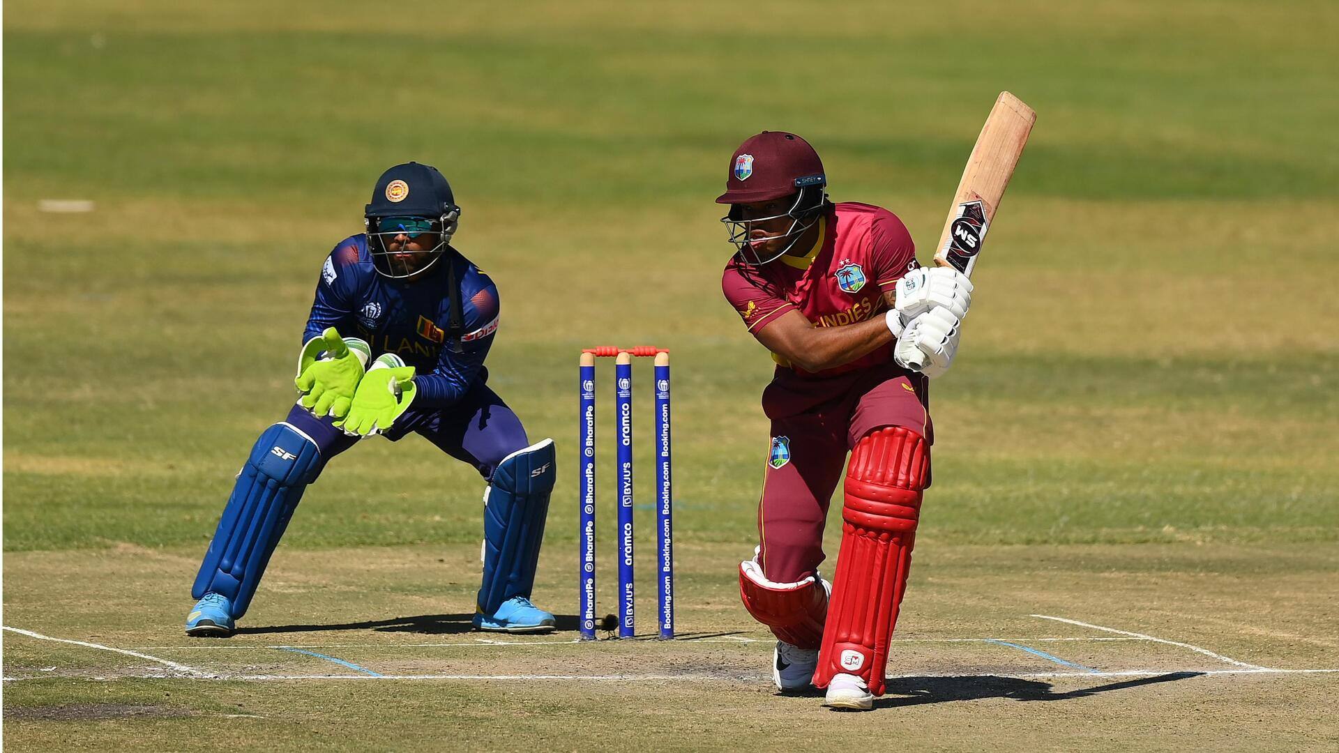 West Indies's Keacy Carty slams career-best 88 against Australia (ODIs)