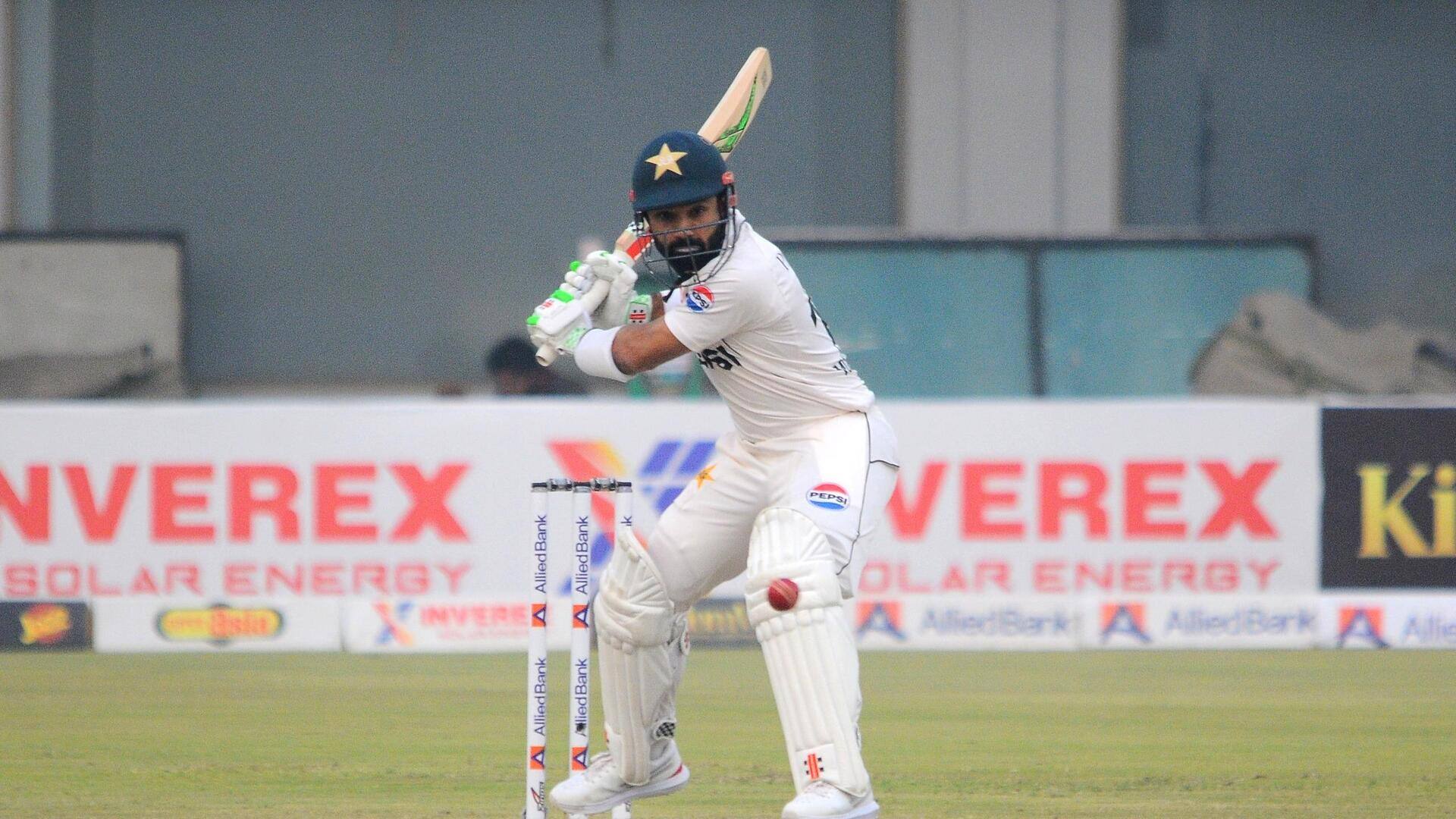 Mohammad Rizwan slams his 11th half-century in Tests: Key stats