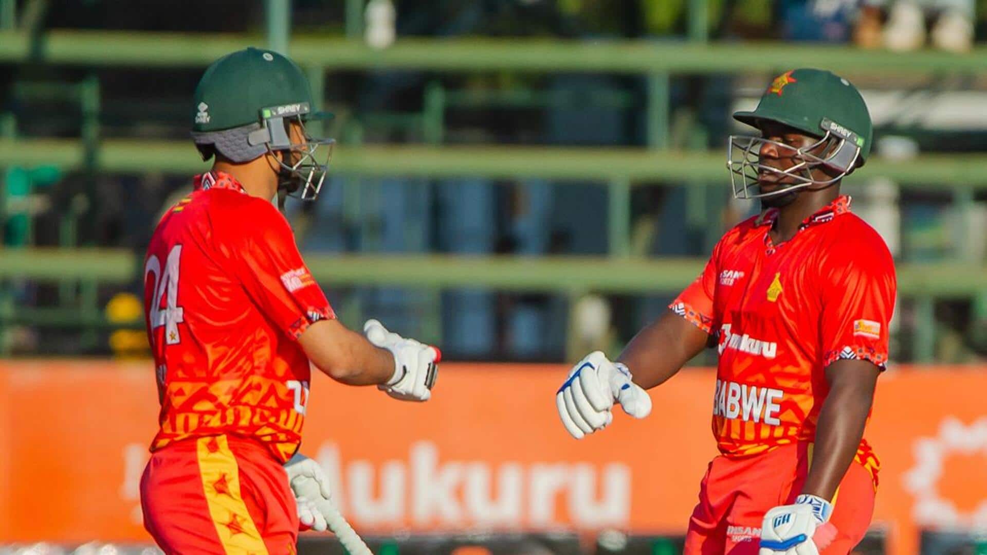 1st ODI, Zimbabwe collapse in final over versus SL: Stats 1st ODI, Zimbabwe collapse in final over versus SL: Stats