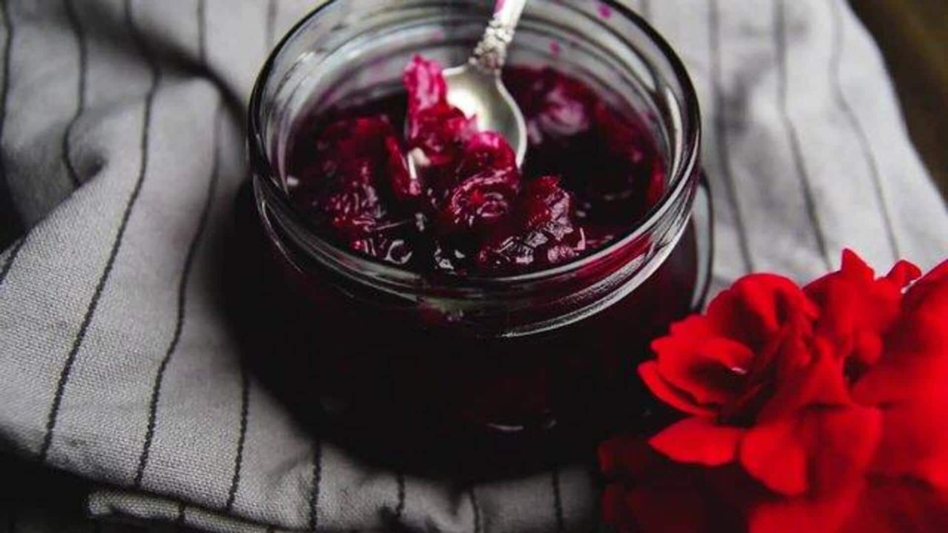Rose petal jam: 5 naturally sweetened recipes to try