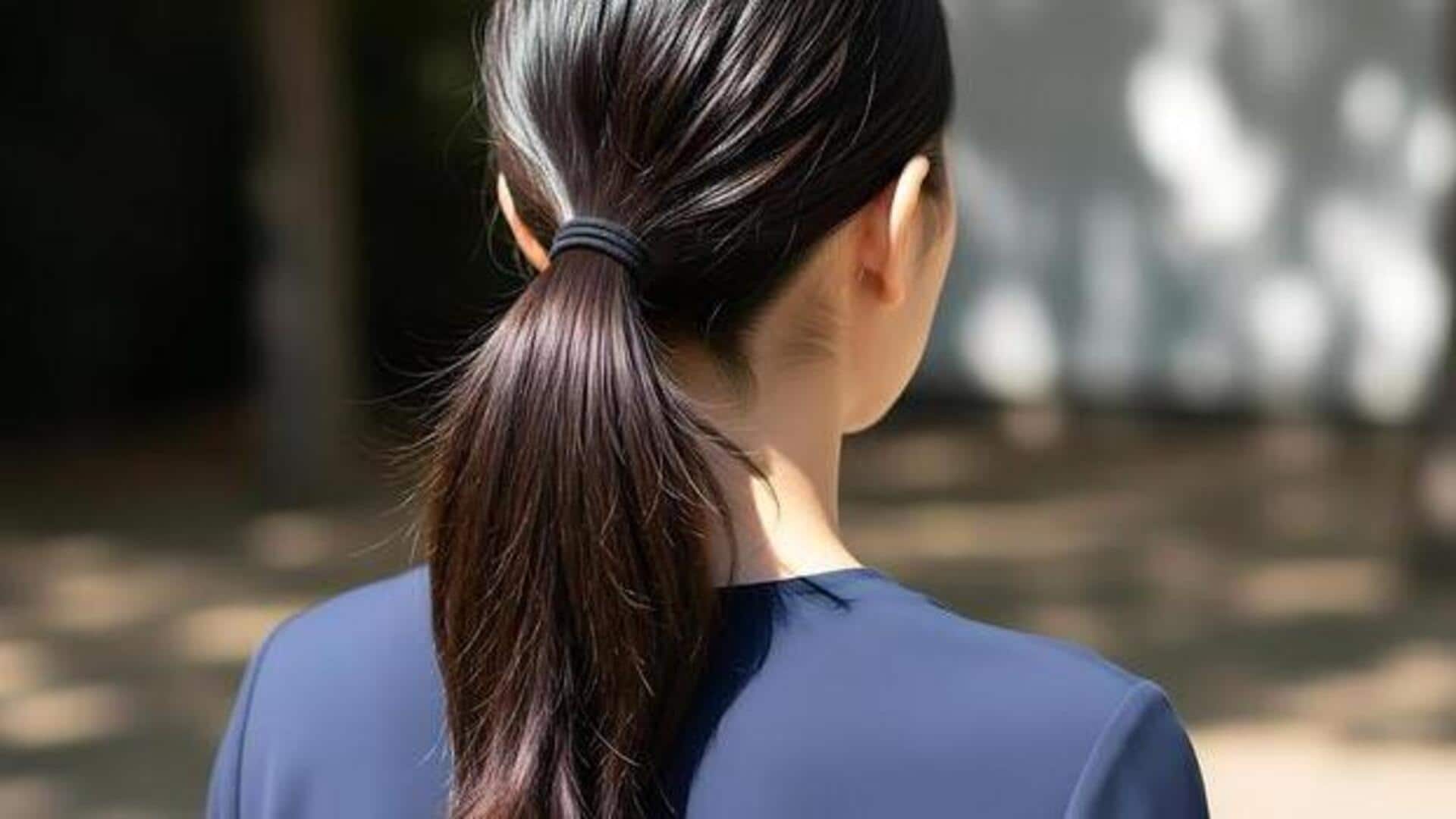 This is how you can create the perfect ponytail 