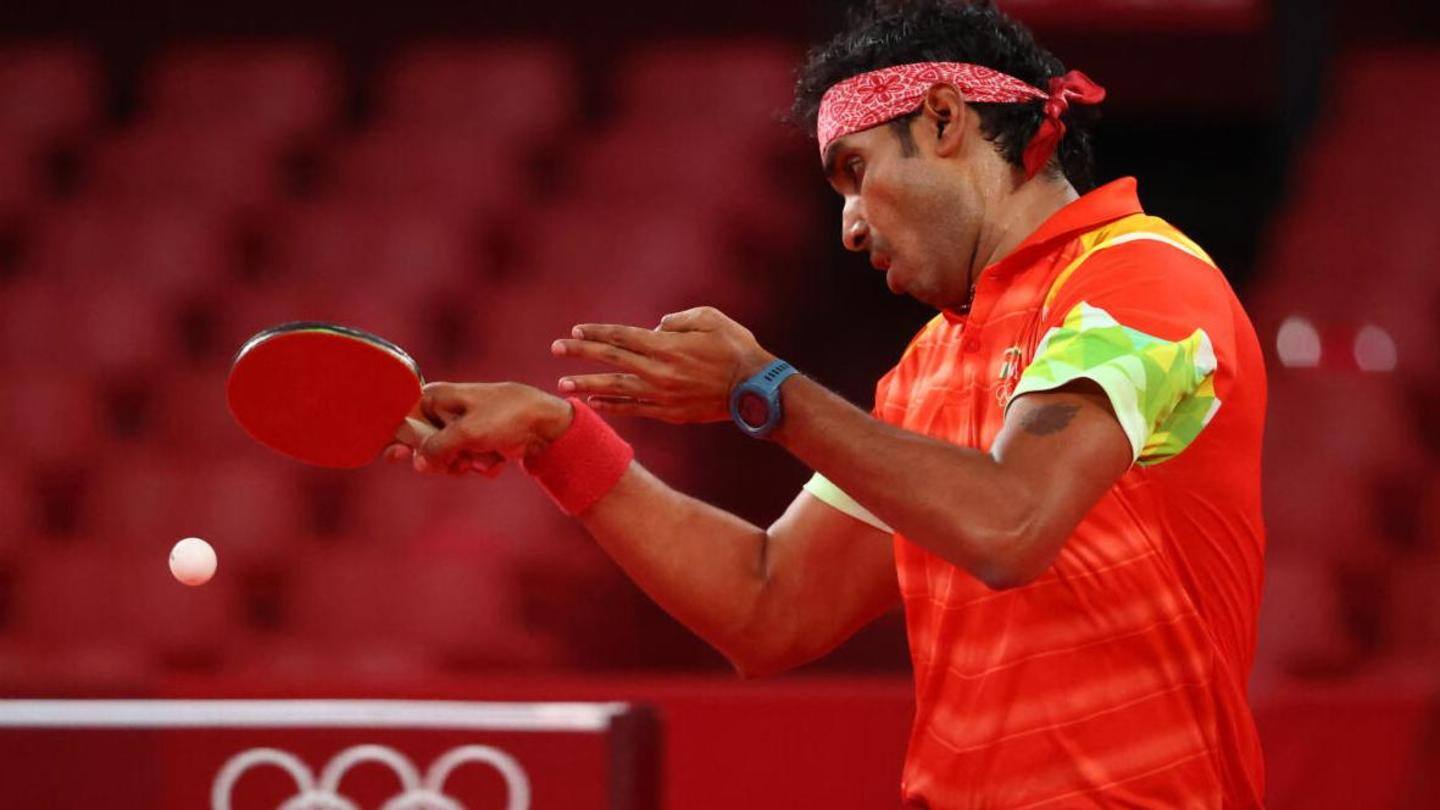 India's journey in table tennis over after Sharath Kamal loses India's journey in table tennis over after Sharath Kamal loses