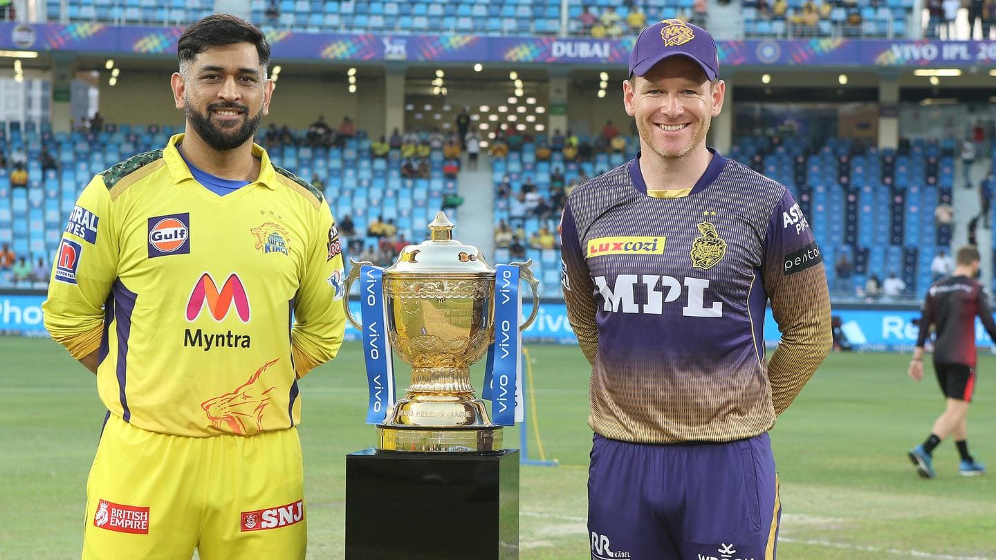 IPL 2021 final: CSK post 192/3 against KKR