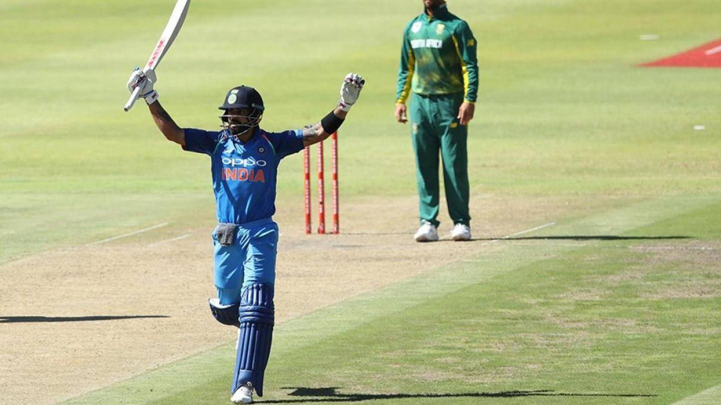 Virat Kohli averages 87.70 in South Africa Virat Kohli averages 87.70 in South Africa