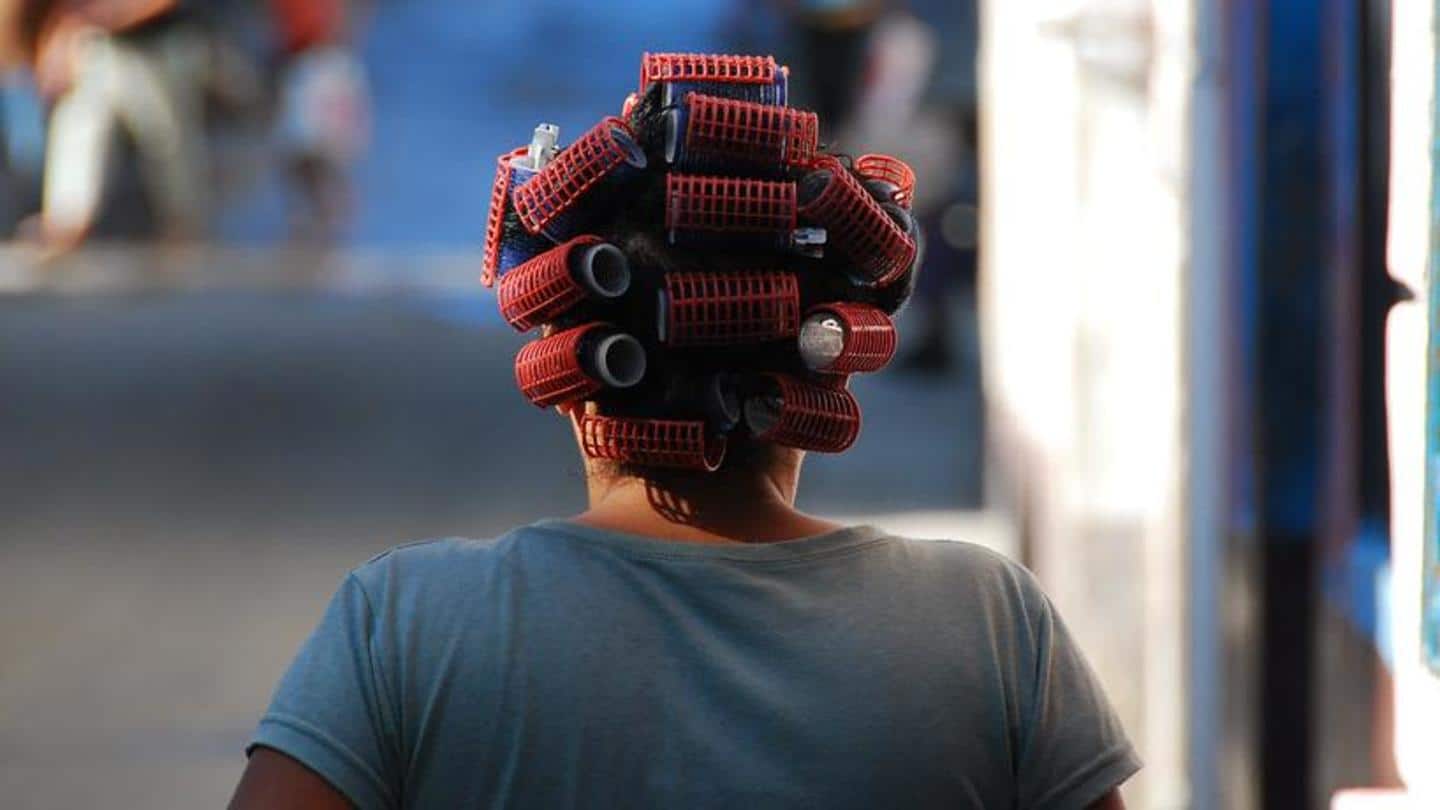 How to use hot rollers correctly? (and some hair styles)
