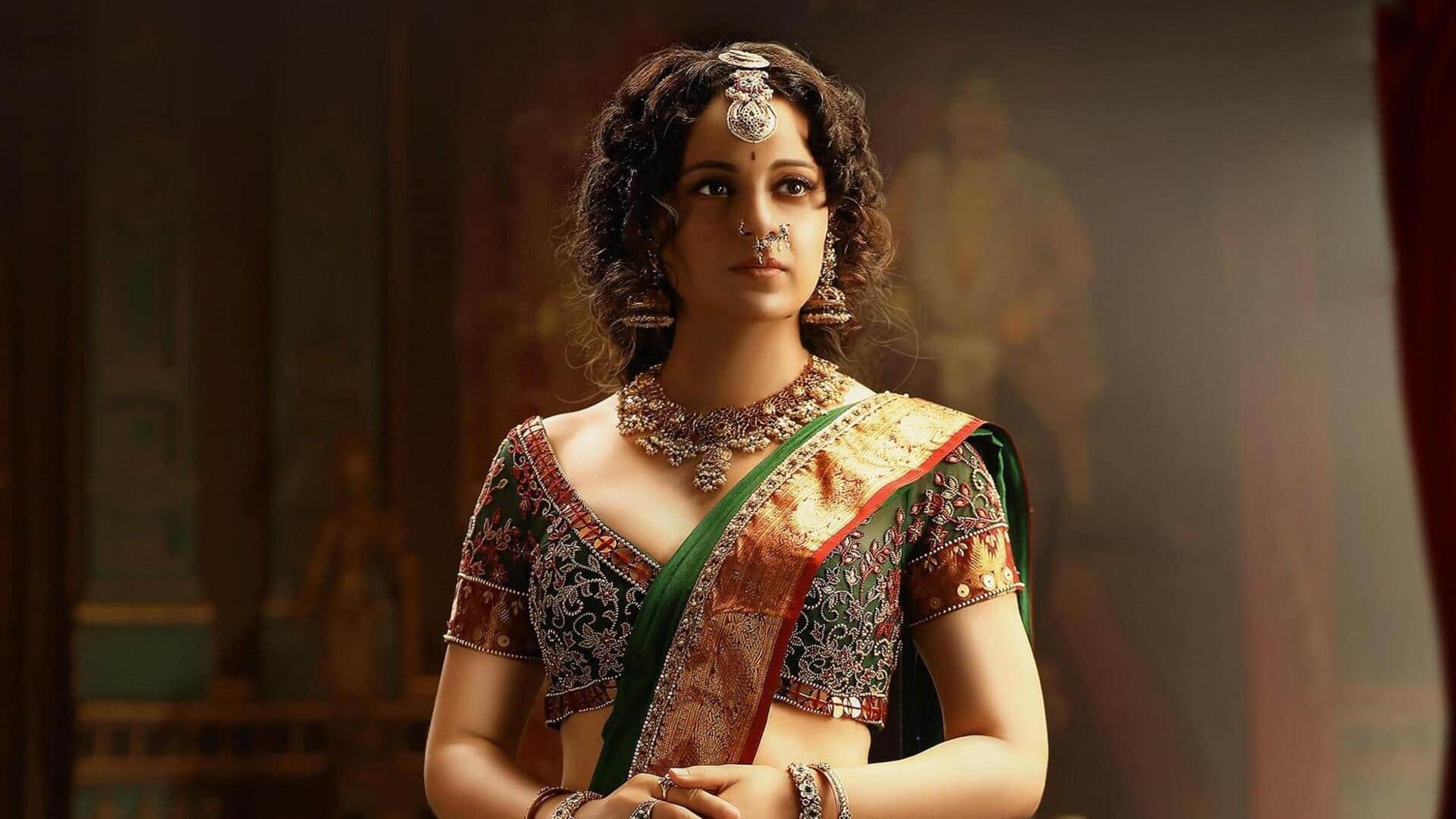 Kangana Ranaut looks poised and grand in 'Chandramukhi 2's 'Swagathaanjali'