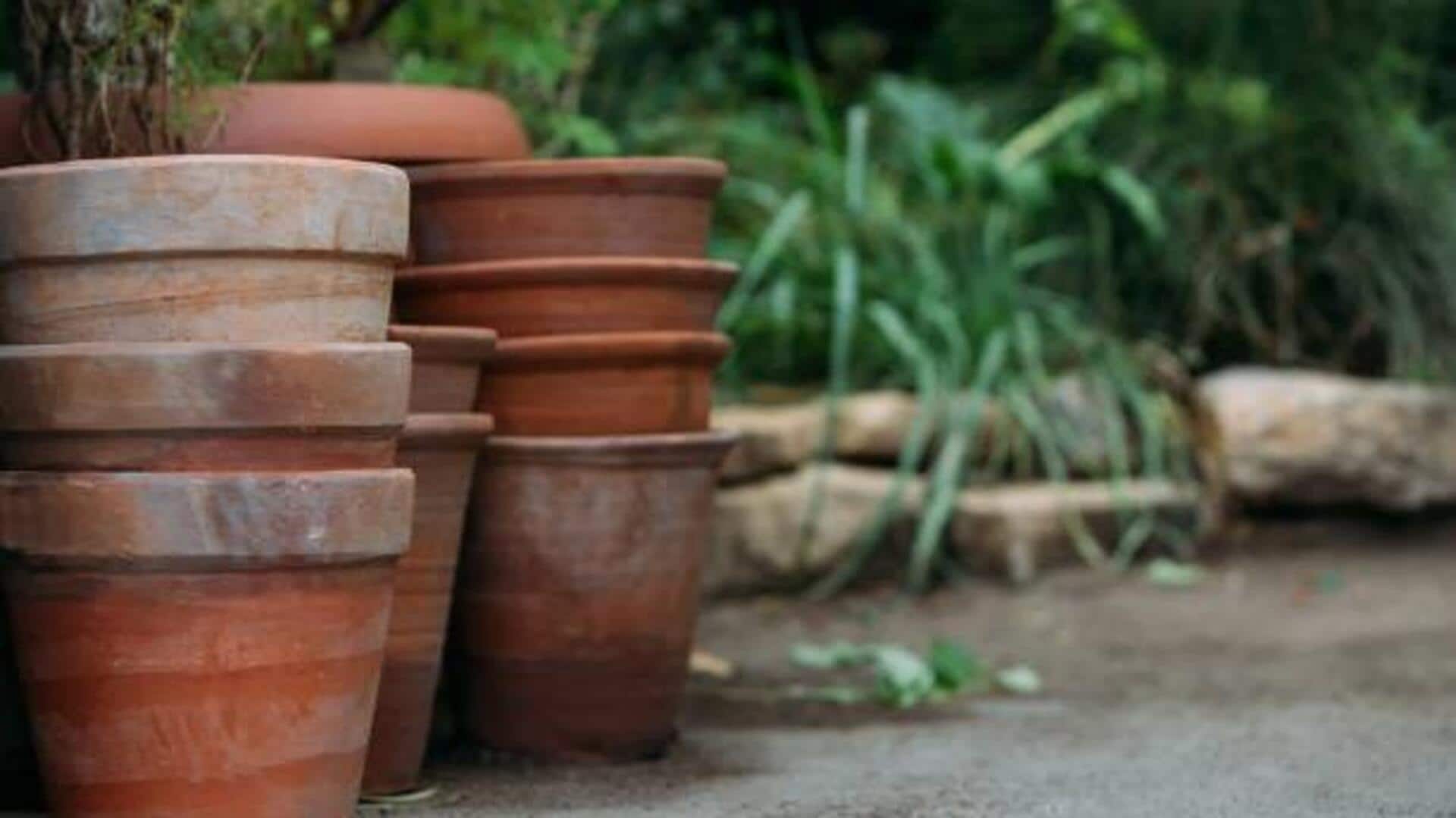 How to repurpose clay pots 