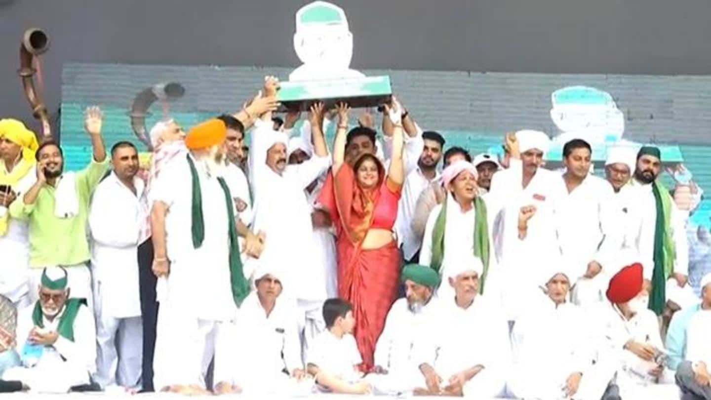 'Mahapanchayat will prove protests have support of all castes, religions' 'Mahapanchayat will prove protests have support of all castes, religions'