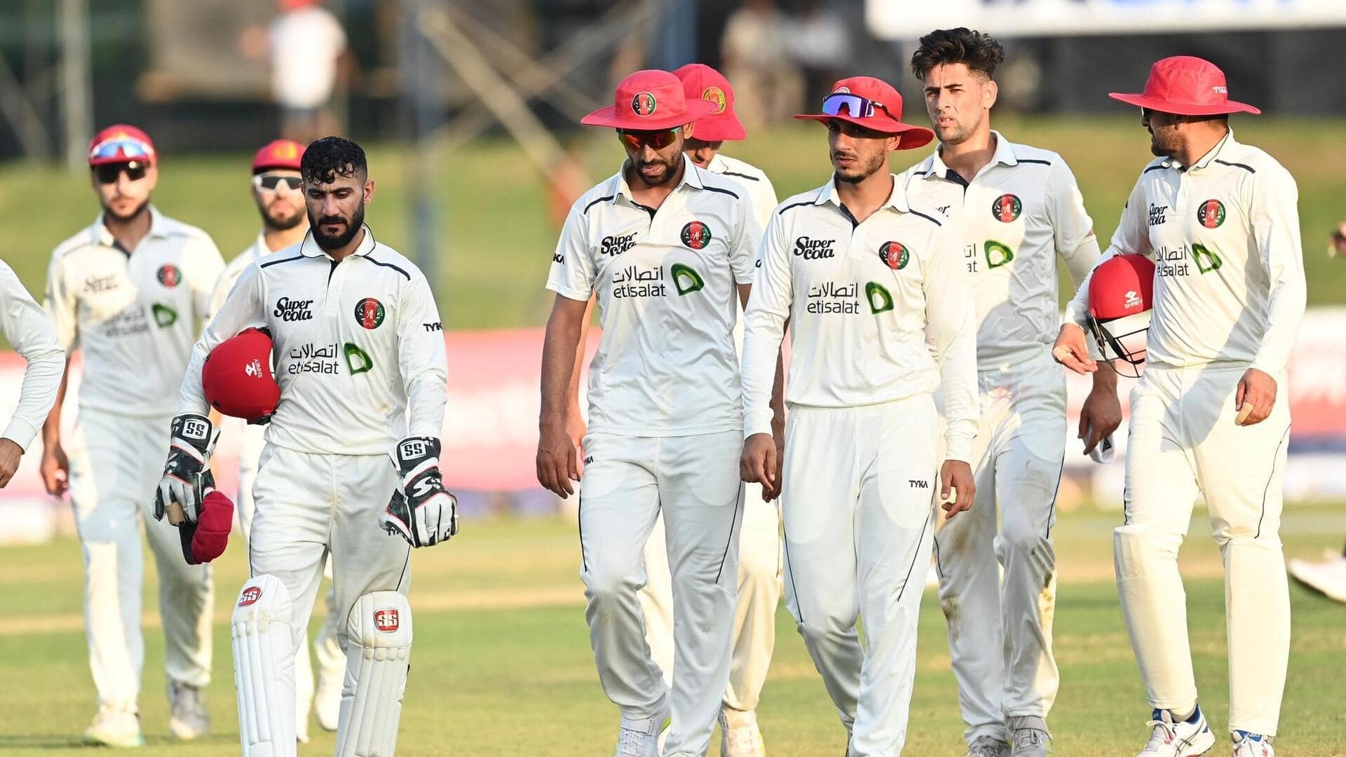 Sri Lanka dominate Day 1 versus Afghanistan in one-off Test
