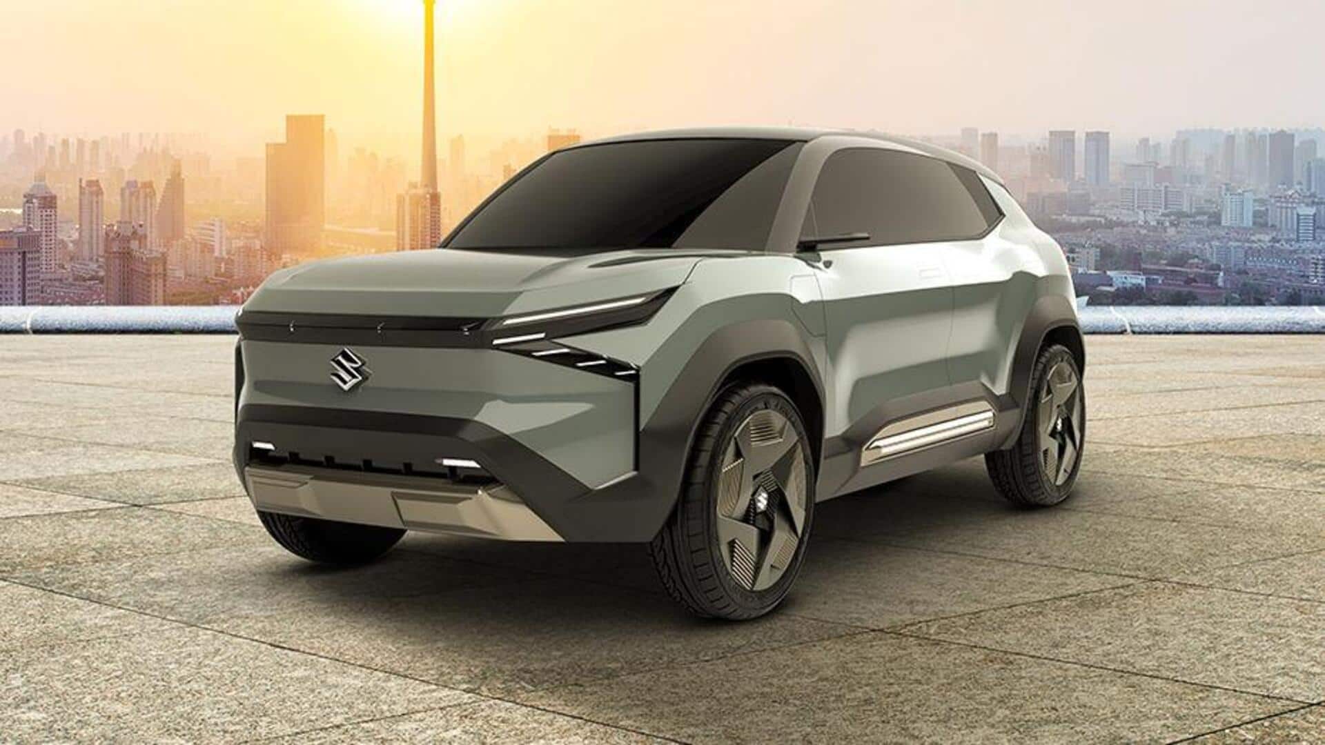 Maruti Suzuki to launch eVX electric SUV in 2025