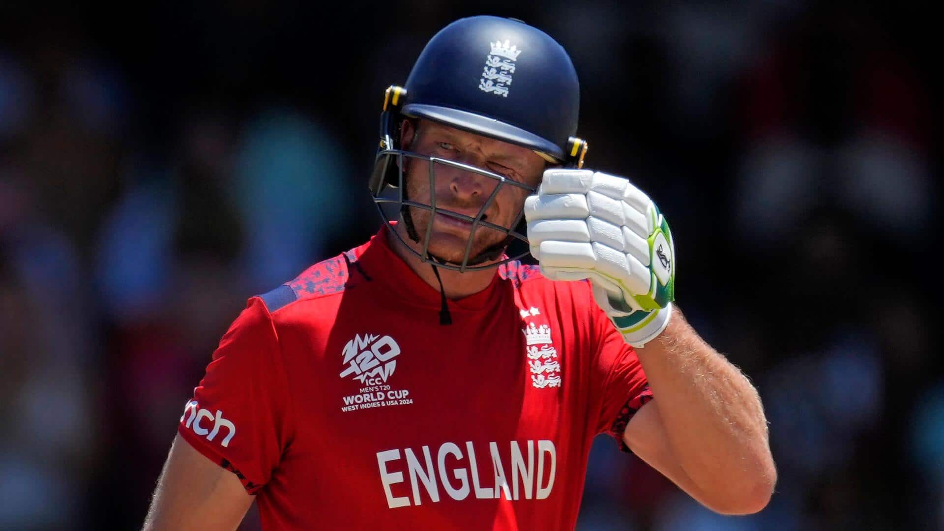 T20 World Cup: England's Jos Buttler becomes third-highest run-scorer 