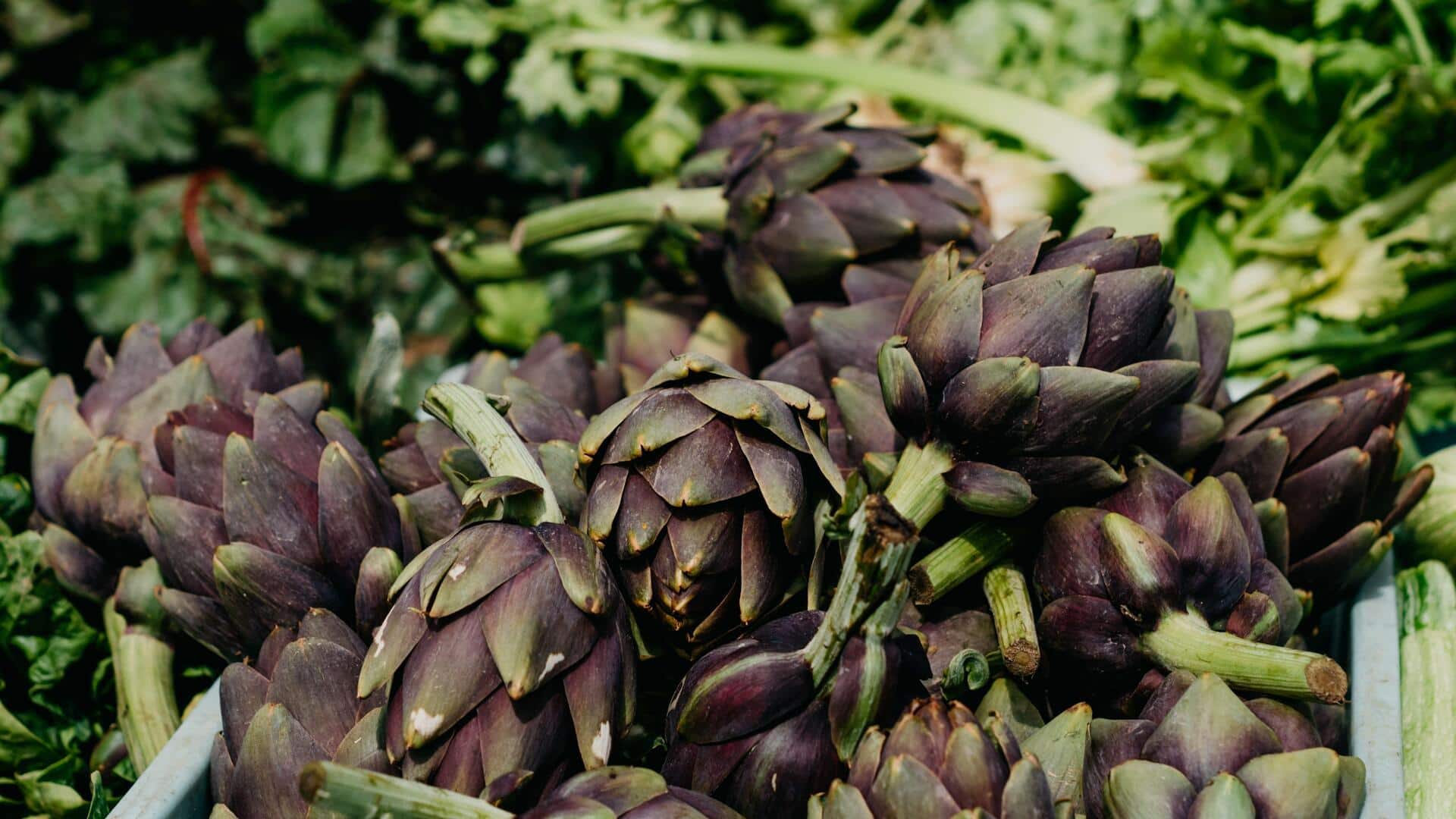 The health benefits of eating artichokes