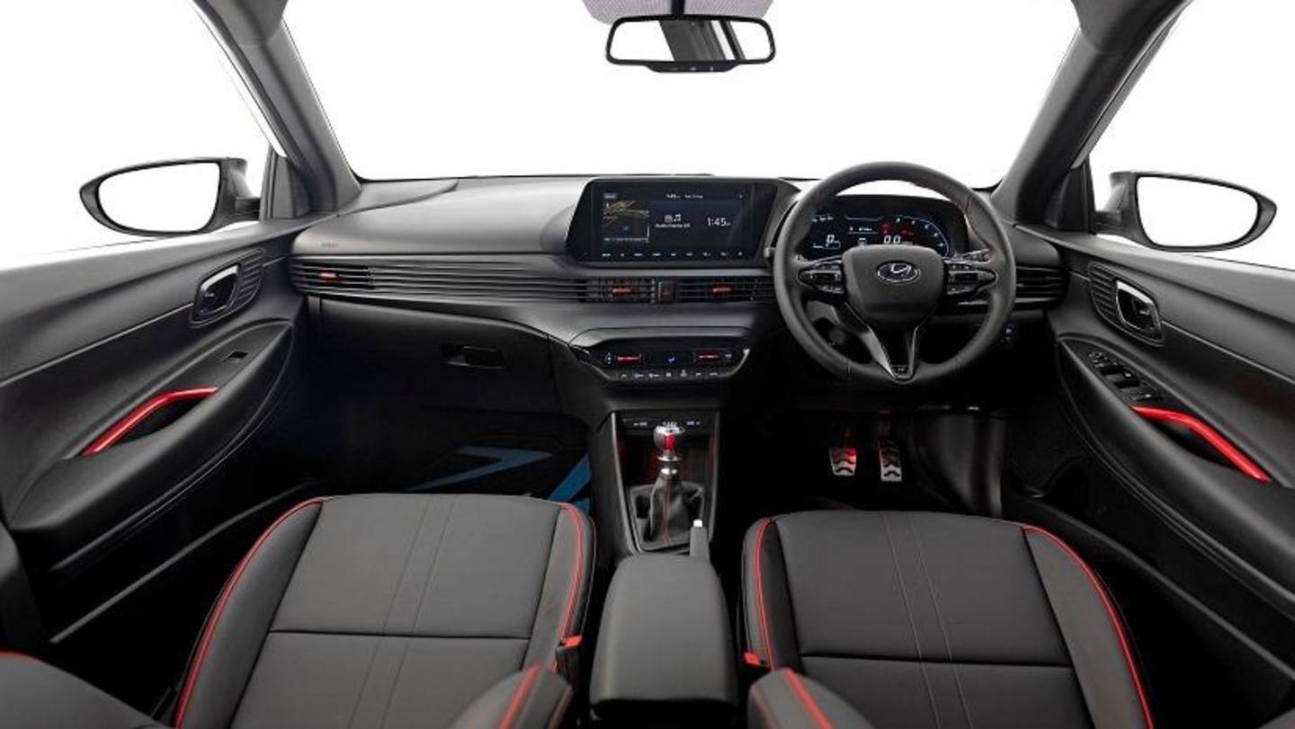 The hatchback gets six airbags and a flat-bottom steering wheel The hatchback gets six airbags and a flat-bottom steering wheel