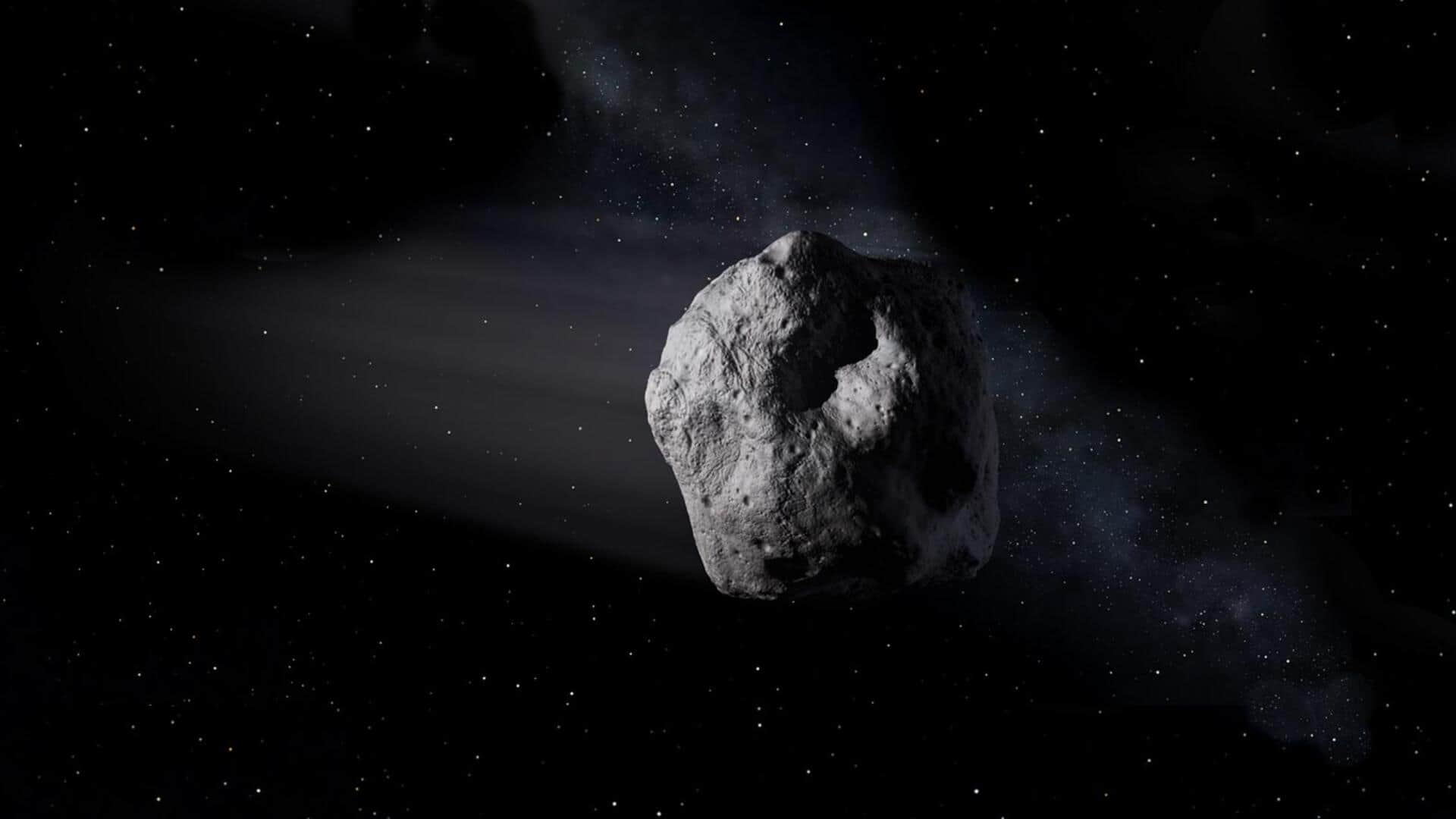 Two massive asteroids to make close approach to Earth today