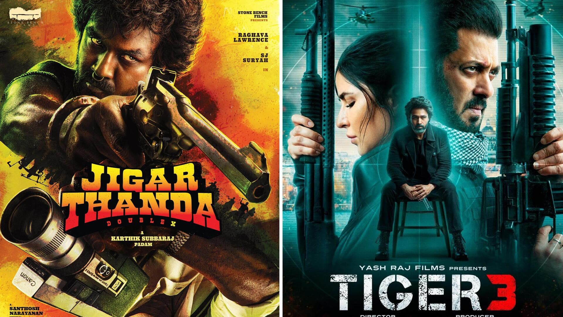 'Jigarthanda DoubleX,' 'Tiger 3': What to watch theatrically this Diwali