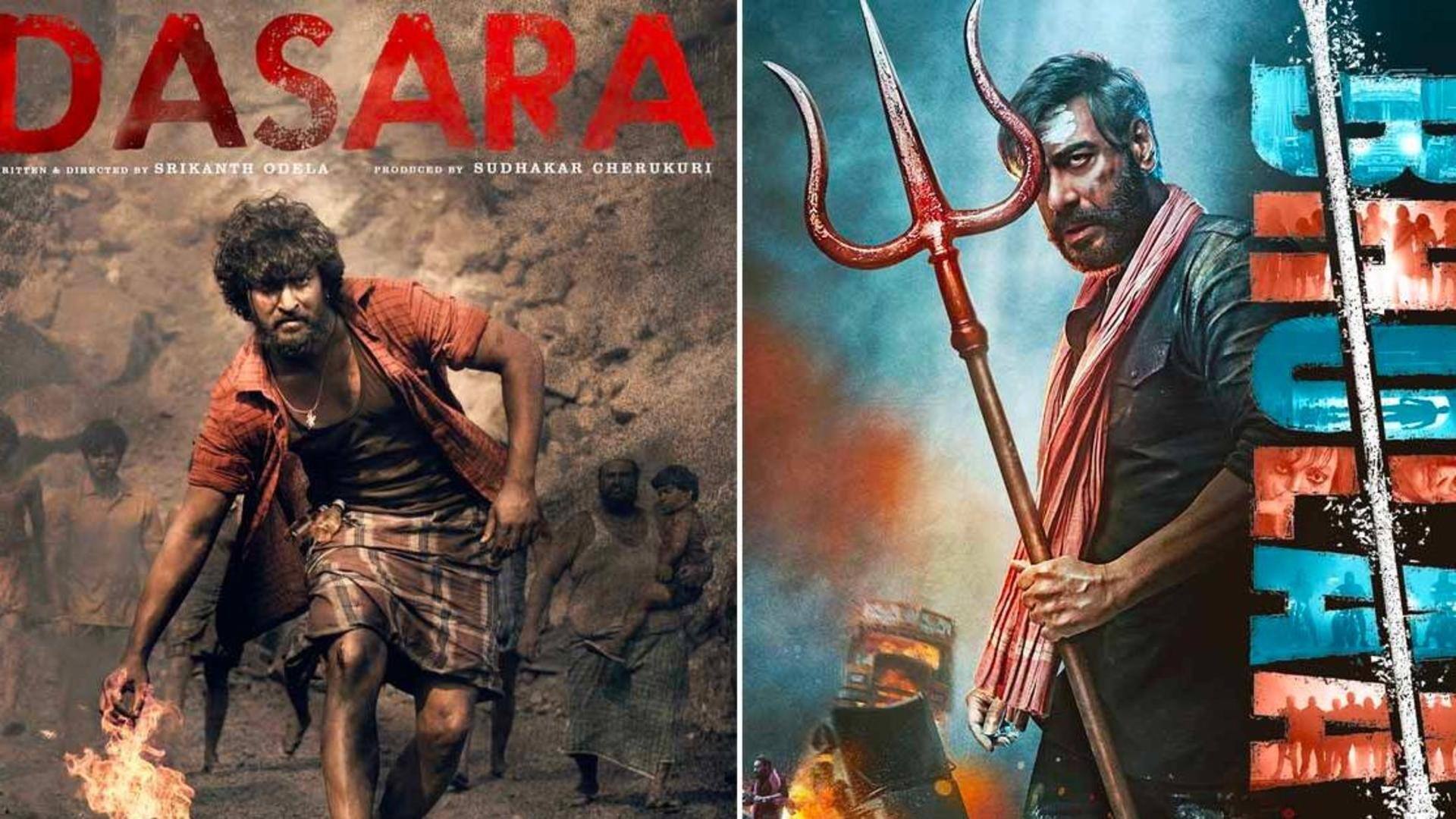 'Bholaa' versus 'Dasara': Nani's action-thriller marches ahead of Ajay's actioner