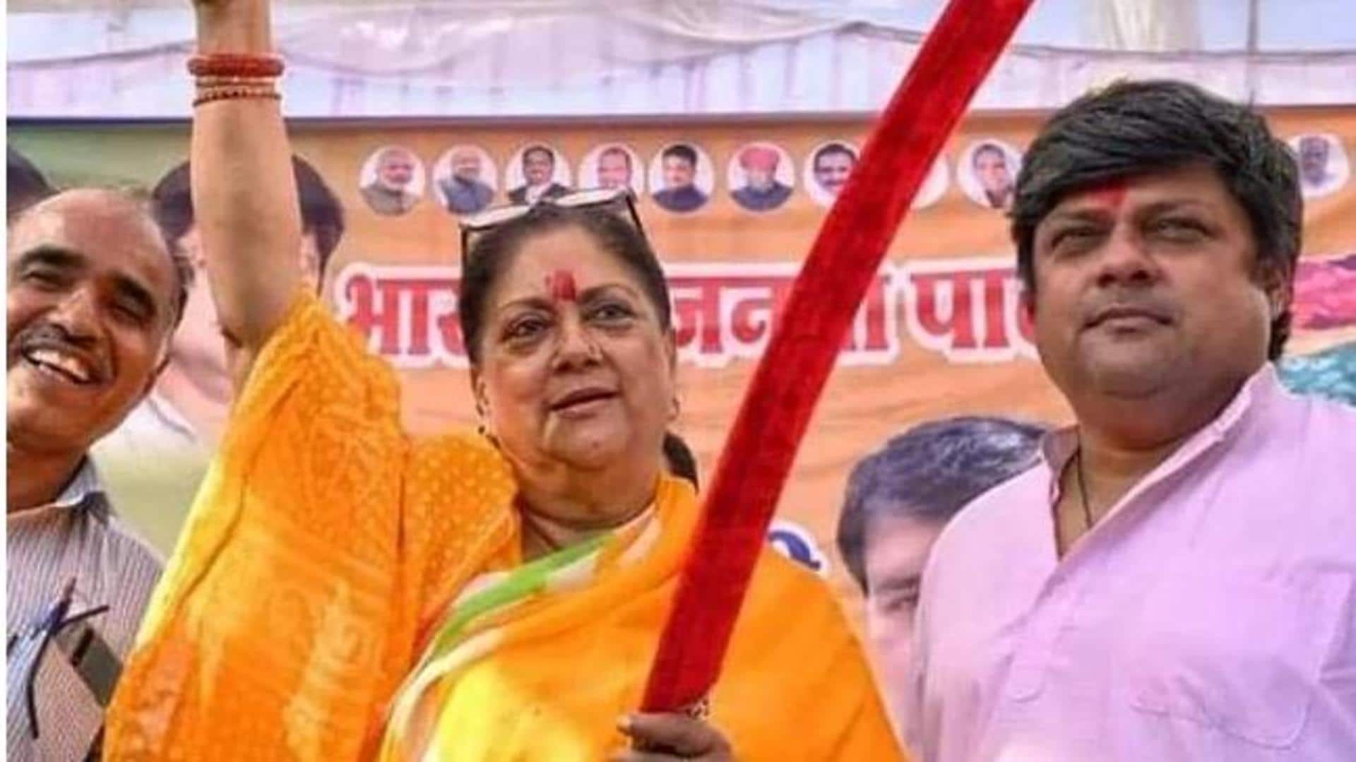Rajasthan: Vasundhara Raje trashes Gehlot's claim, denies saving his government