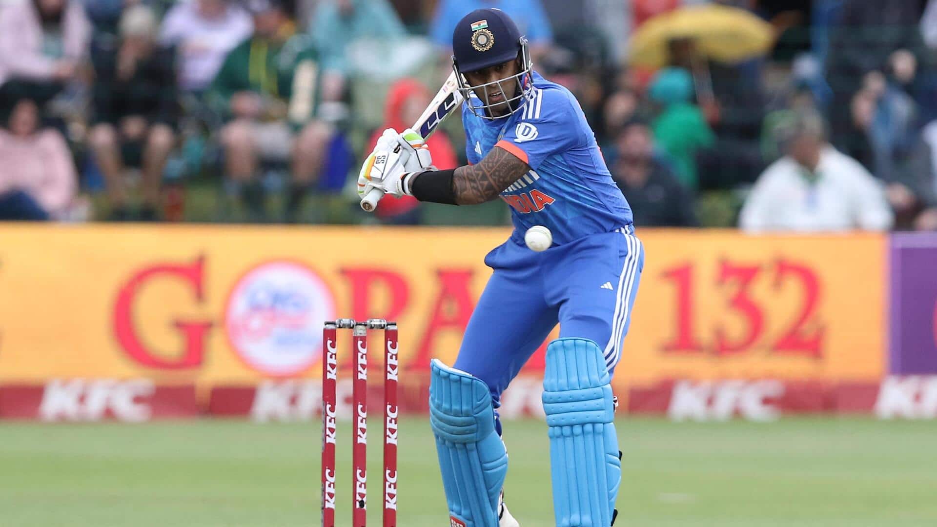 2nd T20I: India smash 180/7; SA require 152 (DLS)