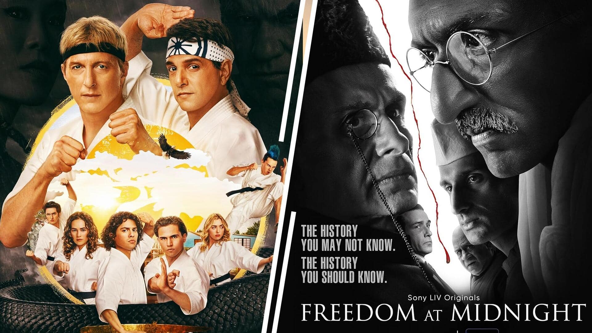 'Cobra Kai,' 'Freedom at Midnight': Don't miss these OTT releases