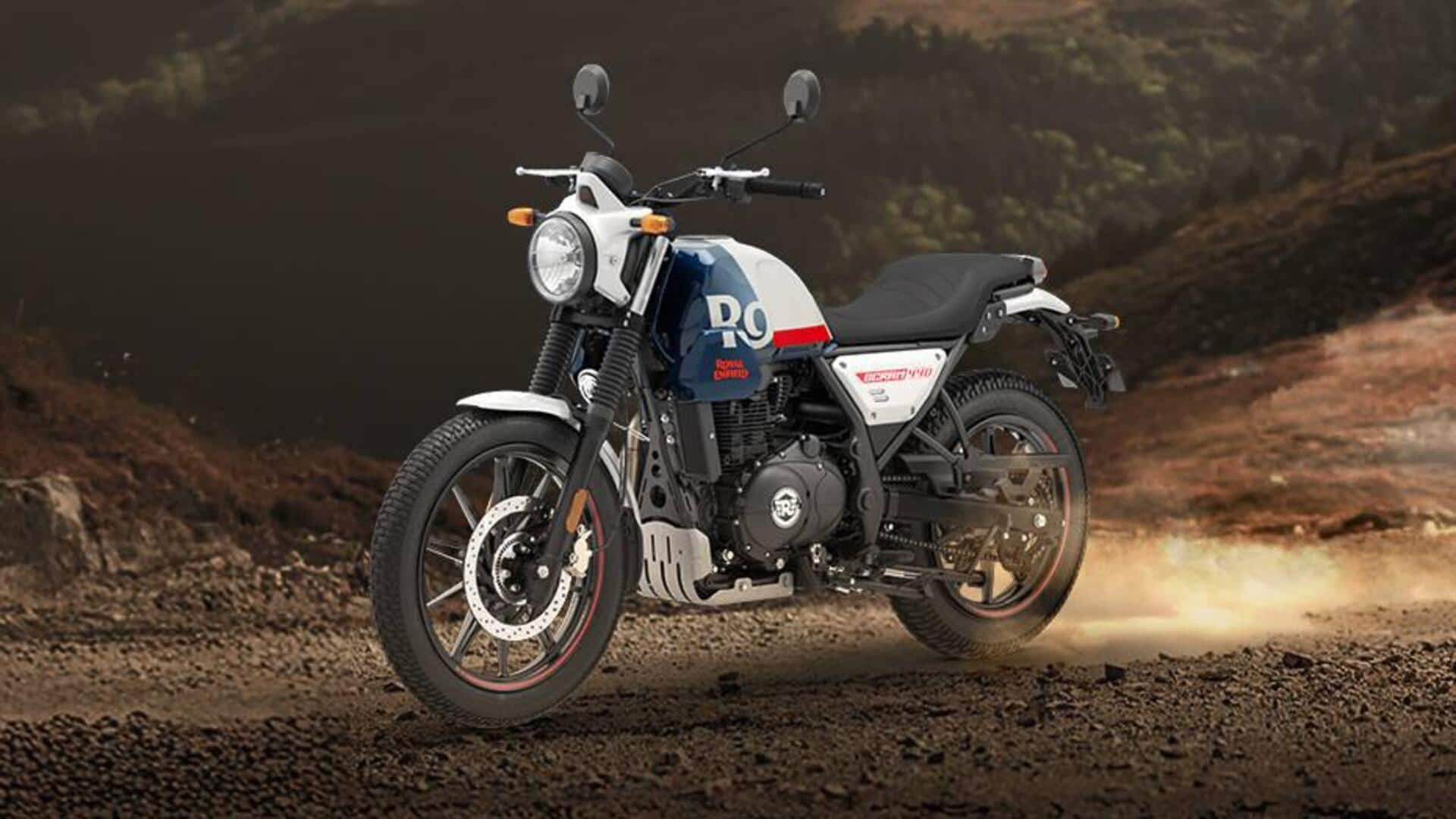 Royal Enfield's all-new Scram 440 debuts in India: Check price