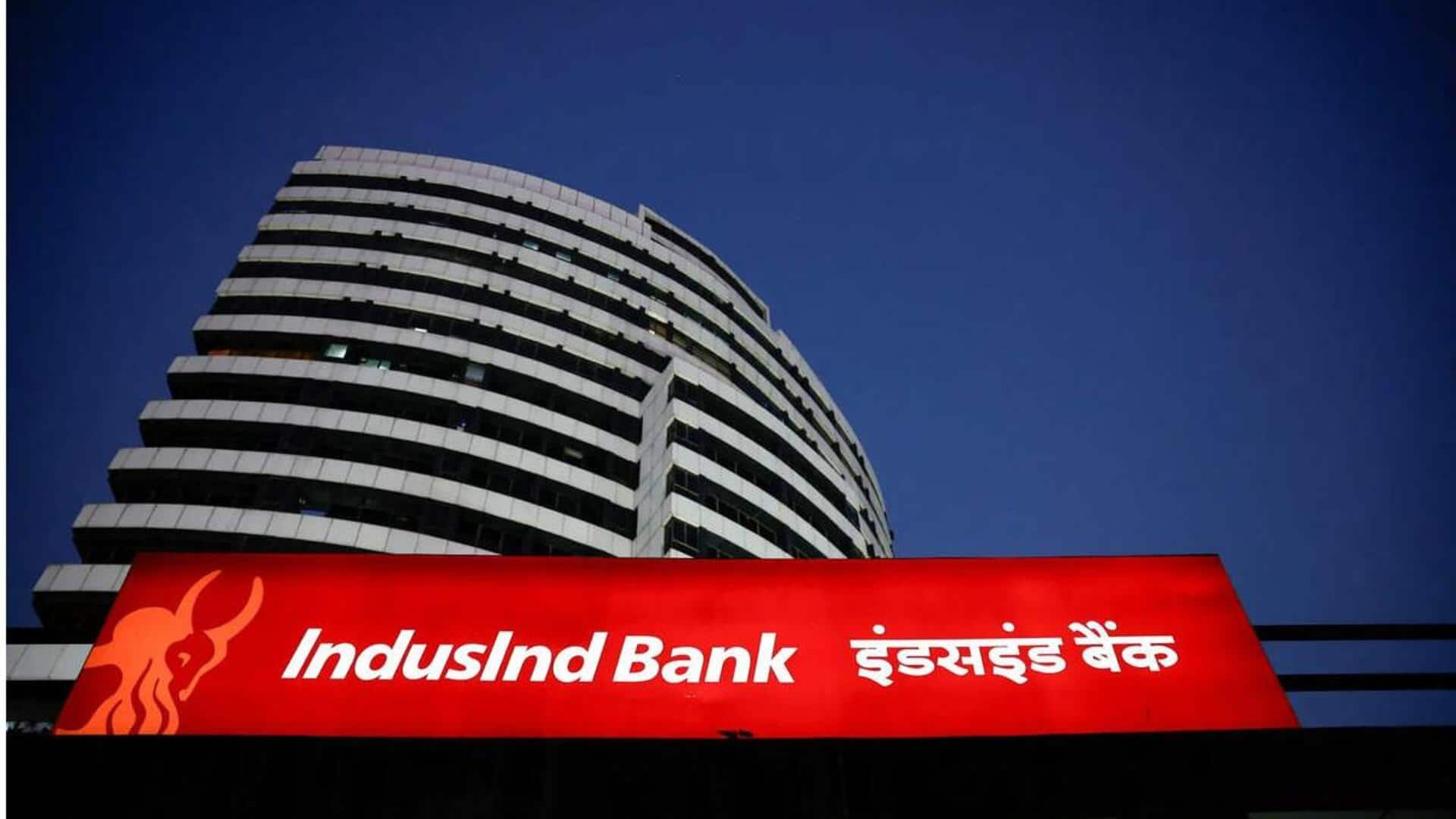 IndusInd Bank's stock plunges 23% after ₹1,530cr accounting gap