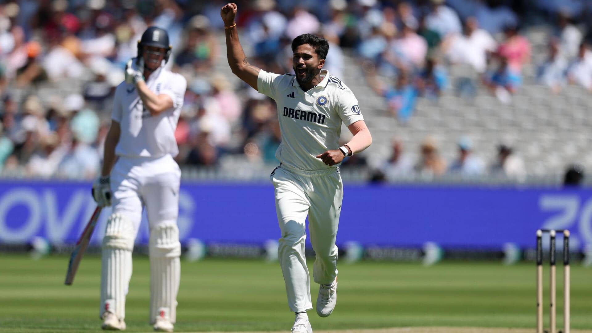 Lord's Test: Nitish Reddy removes England's openers in one over Lord's Test: Nitish Reddy removes England's openers in one over