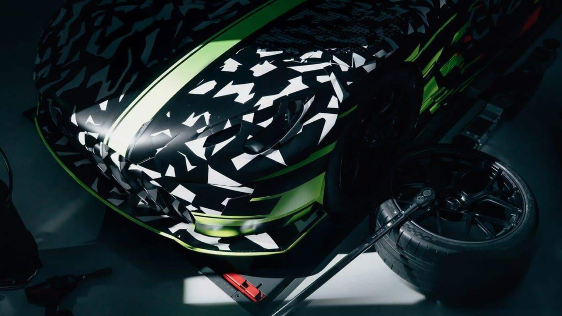 Mercedes-AMG teases its next track-focused car with a V8 engine