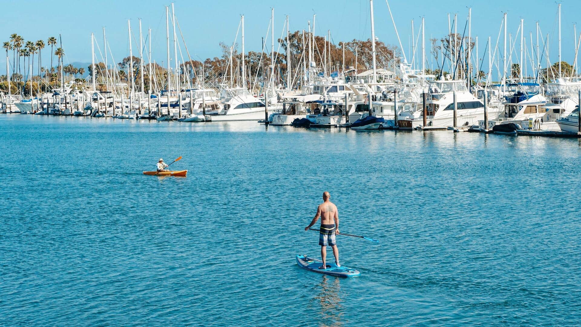 Paddleboarding: A full-body workout on water