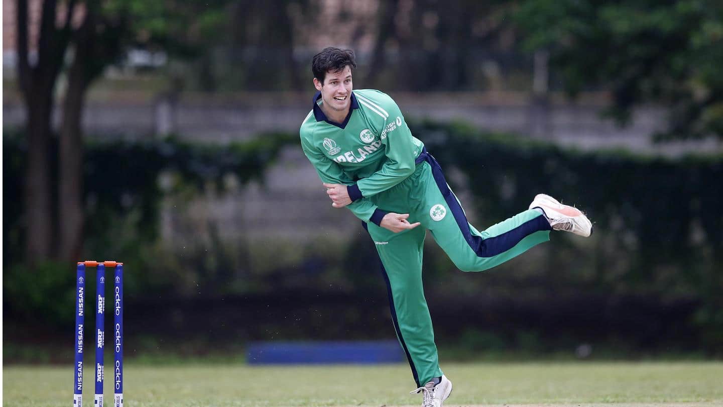 T20 WC: George Dockrell playing despite being 'potentially COVID positive'
