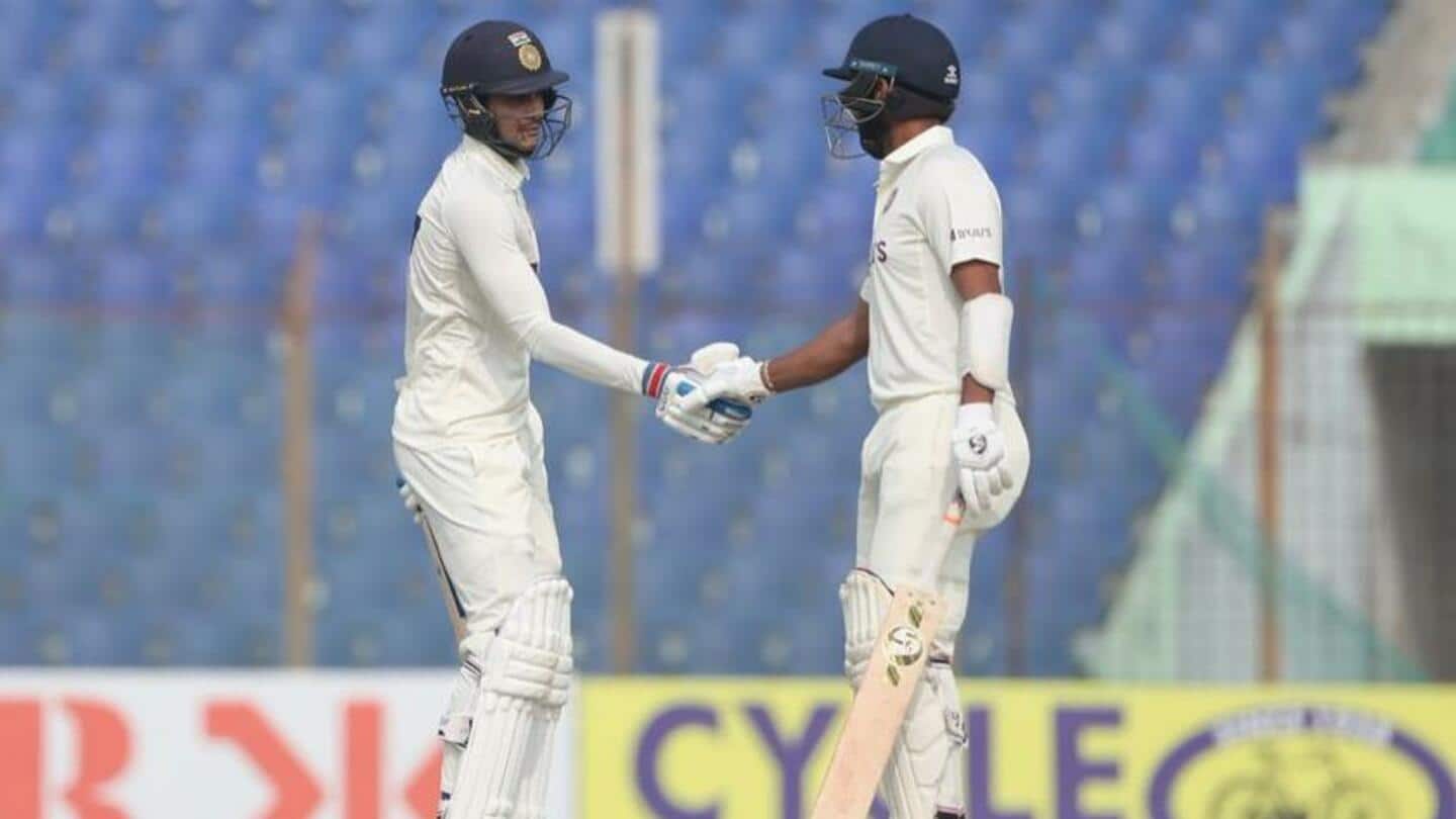 BAN vs IND, 1st Test: Gill, Pujara floor the Tigers