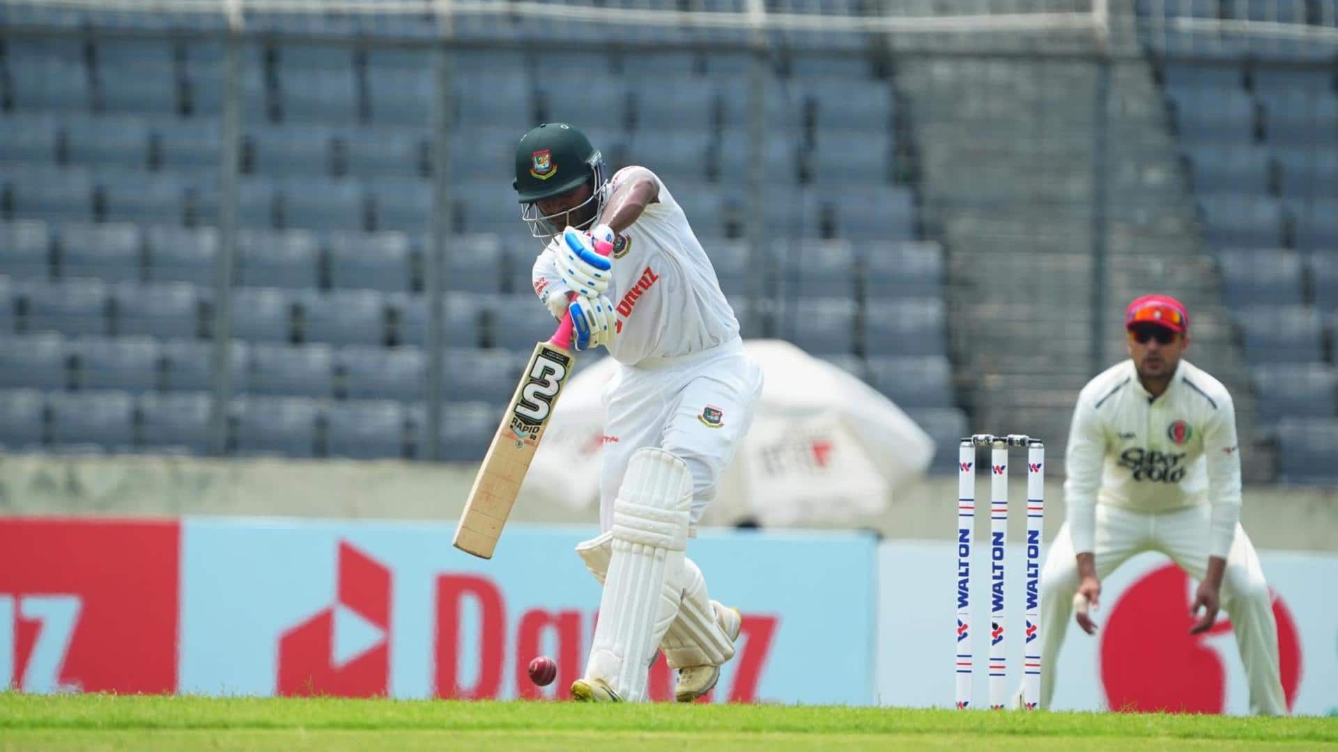 Only Test, Mahmudul Hasan Joy smashes 76 versus Afghanistan: Stats