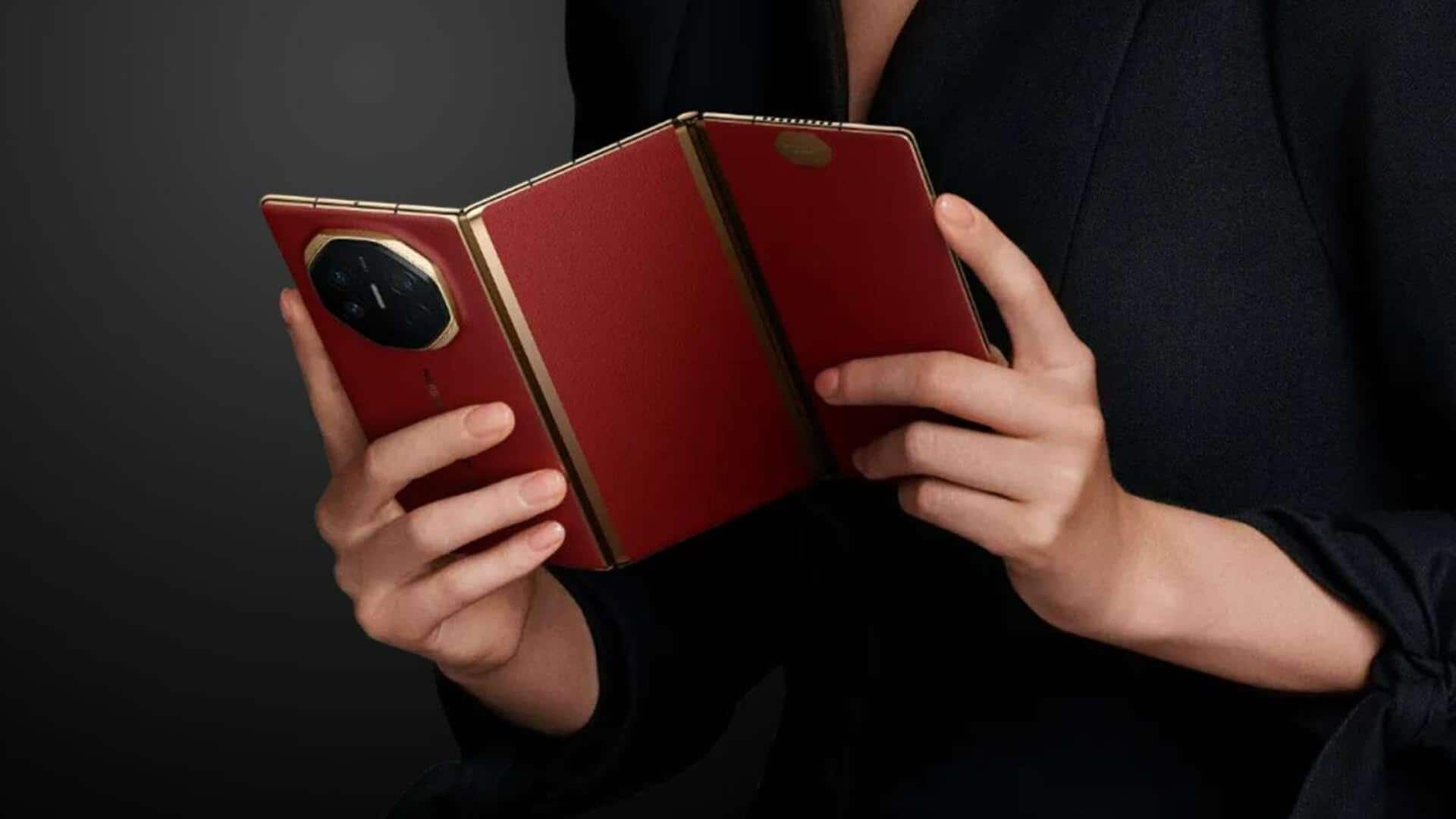 Huawei's tri-fold phone goes global—Will it launch in India?