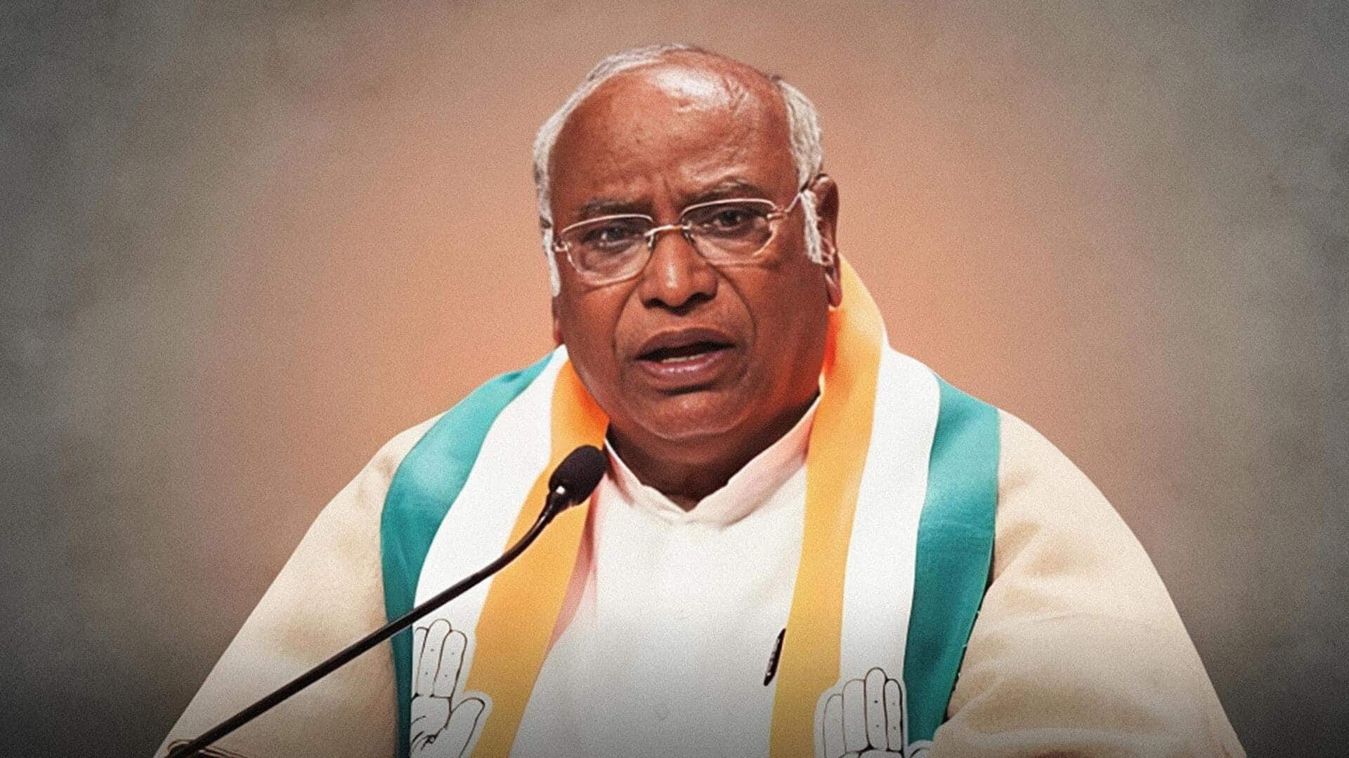 Kharge writes to Modi, suggesting 3 points regarding caste census Kharge writes to Modi, suggesting 3 points regarding caste census