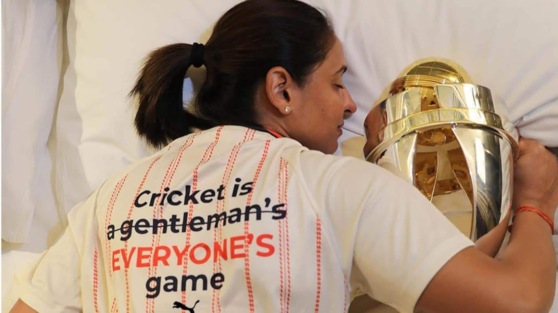 'Cricket everyone's game': Indian captain Harmanpreet Kaur's message goes viral