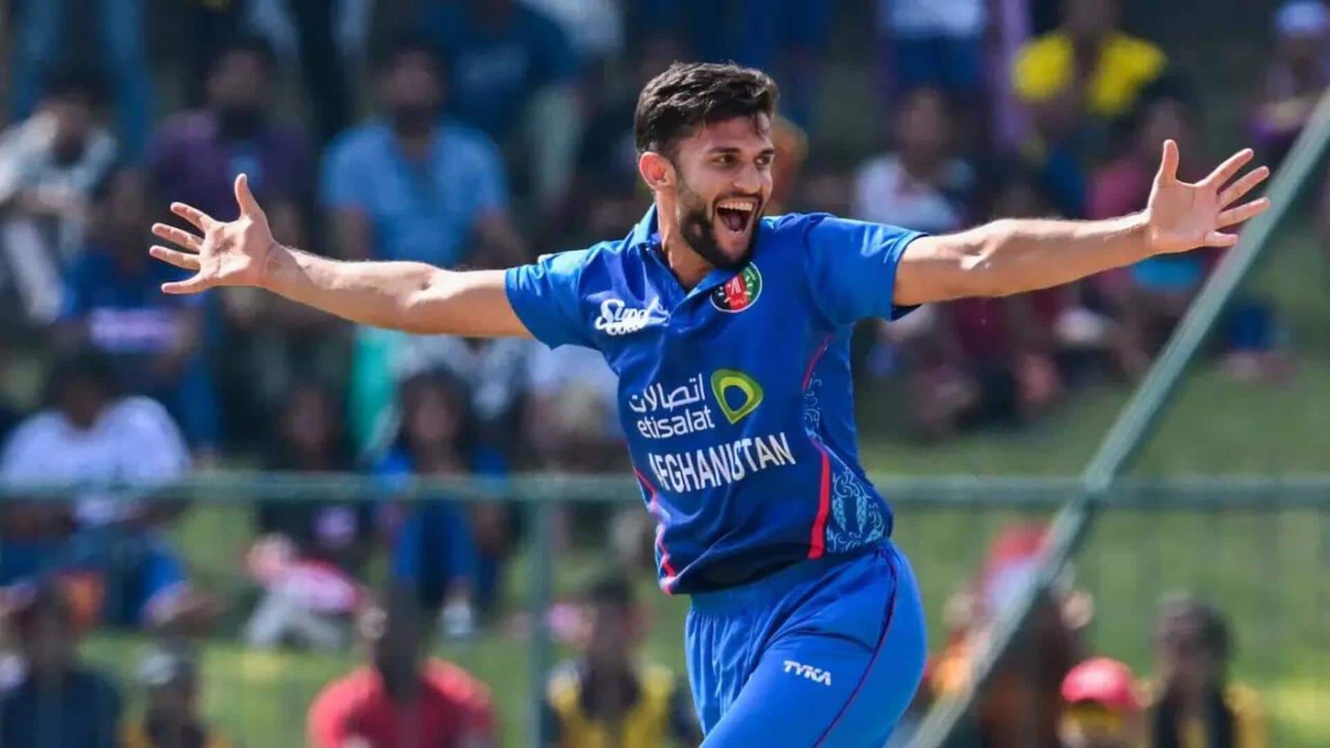 Afghanistan's Azmatullah Omarzai bags his best returns in T20 WC