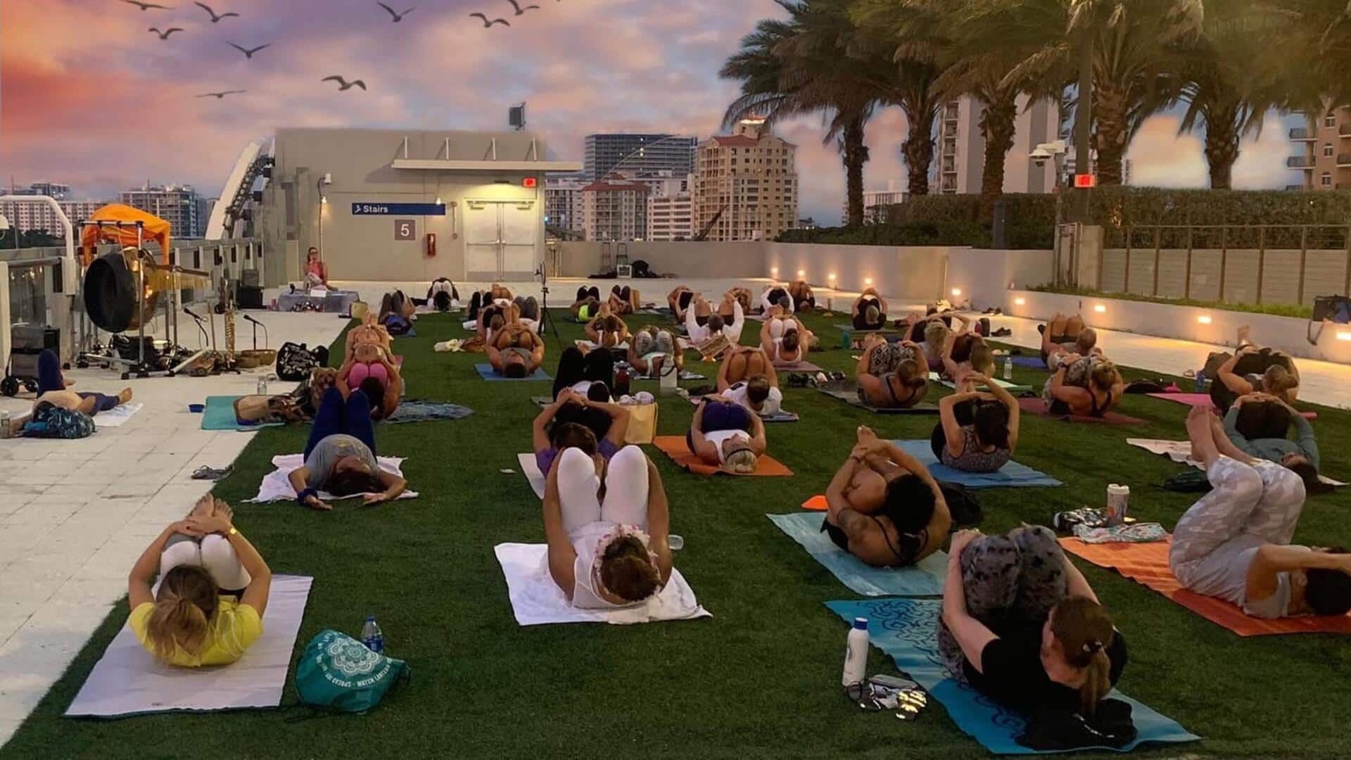 Why you must do yoga on rooftops daily