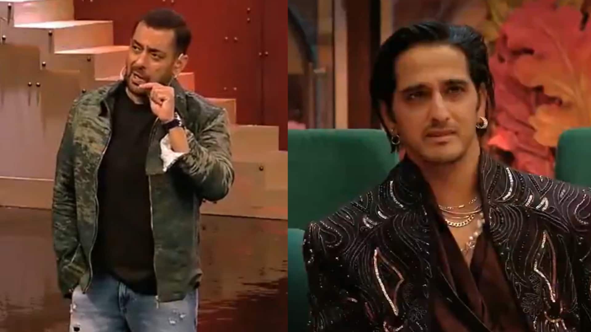 'Bigg Boss': Salman slams Qazi for spitting in ScoutOP's ear