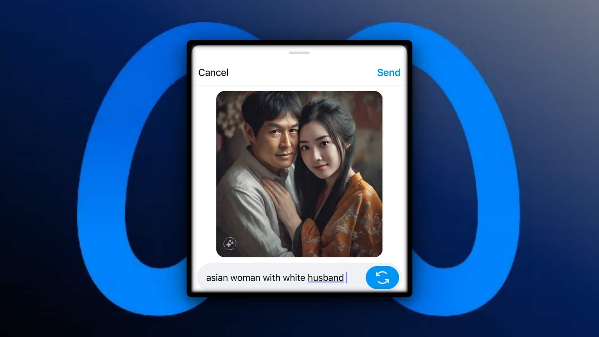 Meta's AI tool struggles to create images of interracial couples