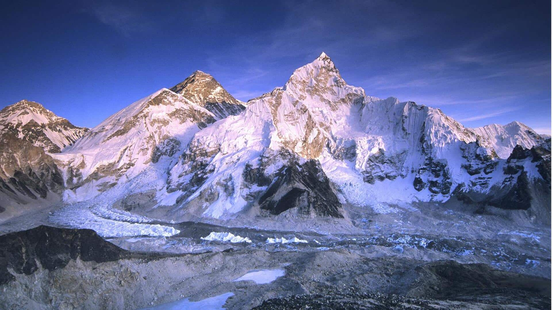 Snow line retreats 500ft—Why Everest ice is disappearing so fast