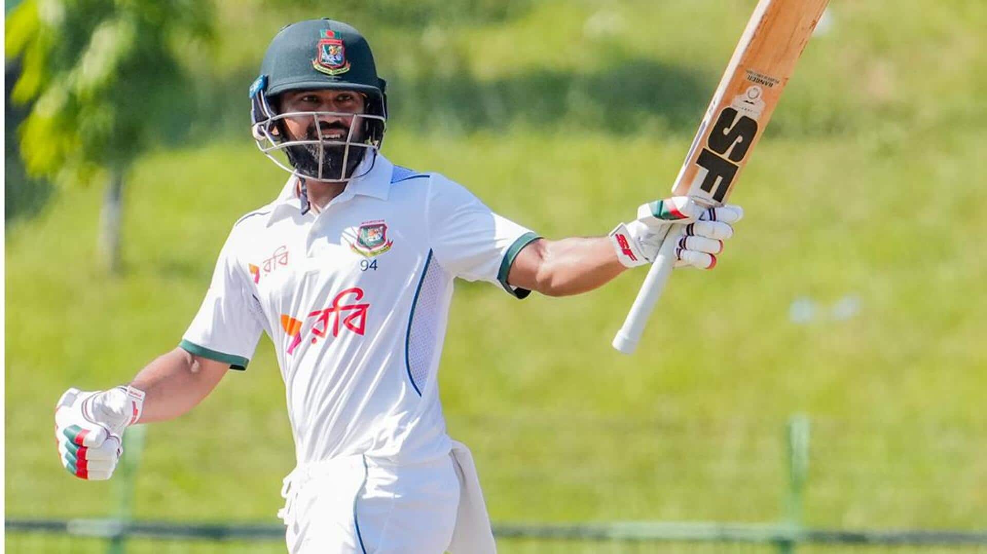 Bangladesh's Shadman Islam slams his seventh Test fifty: Stats