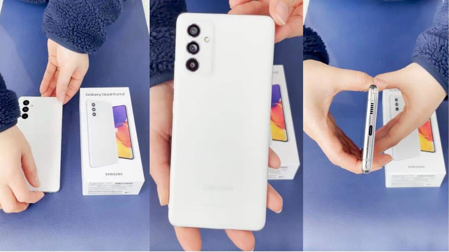 Samsung Galaxy Quantum2 smartphone previewed in unboxing video: Details here