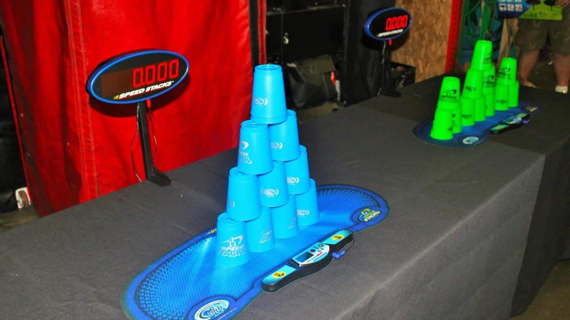 Can cup stacking help you improve focus?