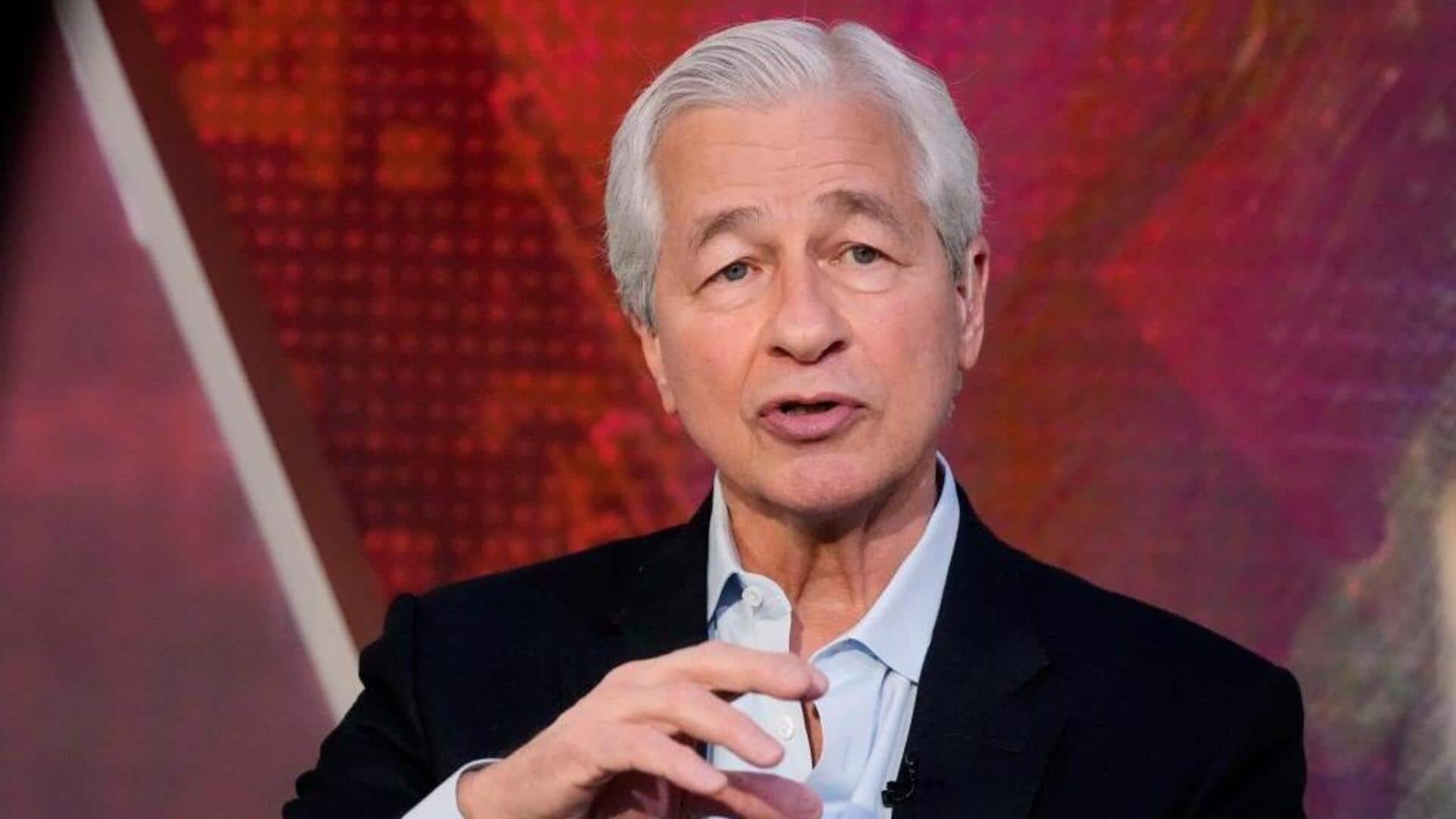 Trump's credit card rate cap would be 'disaster': JPMorgan CEO