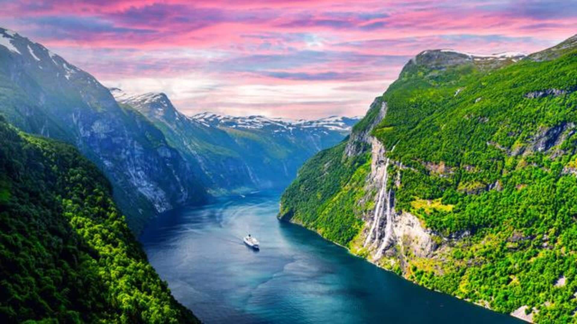 Iconic photography locations in Norway's fjords 