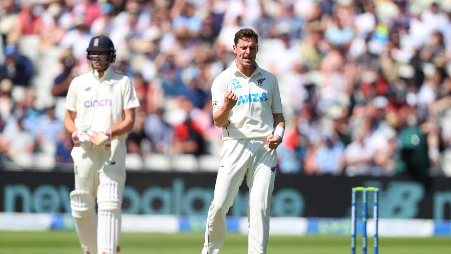 2nd Test, Day 3: England in trouble against New Zealand