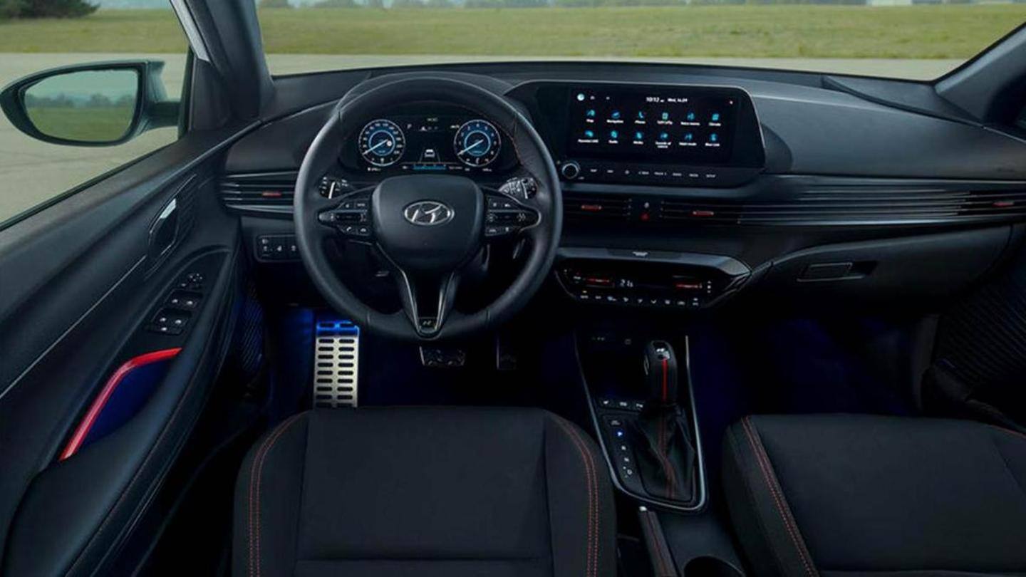 The vehicle gets ADAS and sporty seats with red stitching The vehicle gets ADAS and sporty seats with red stitching